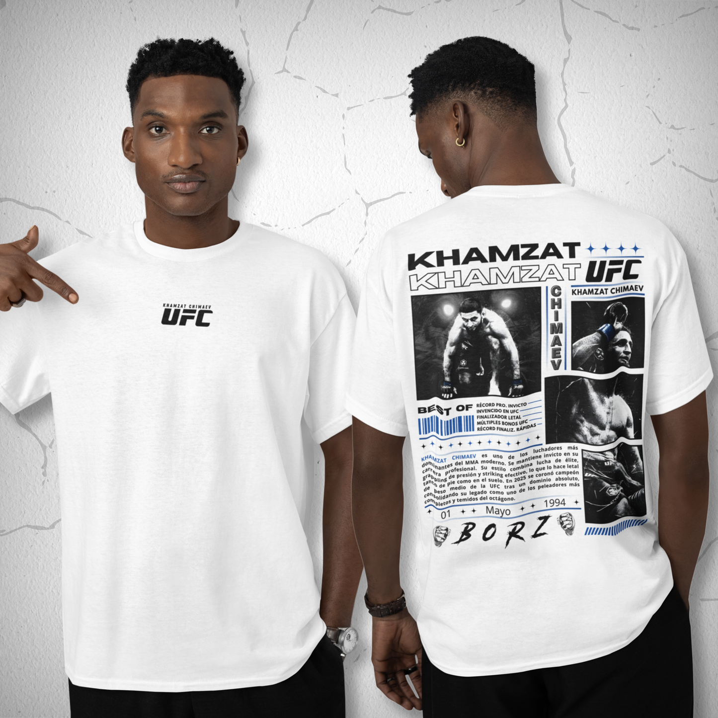 Khamzat Chimaev Collage