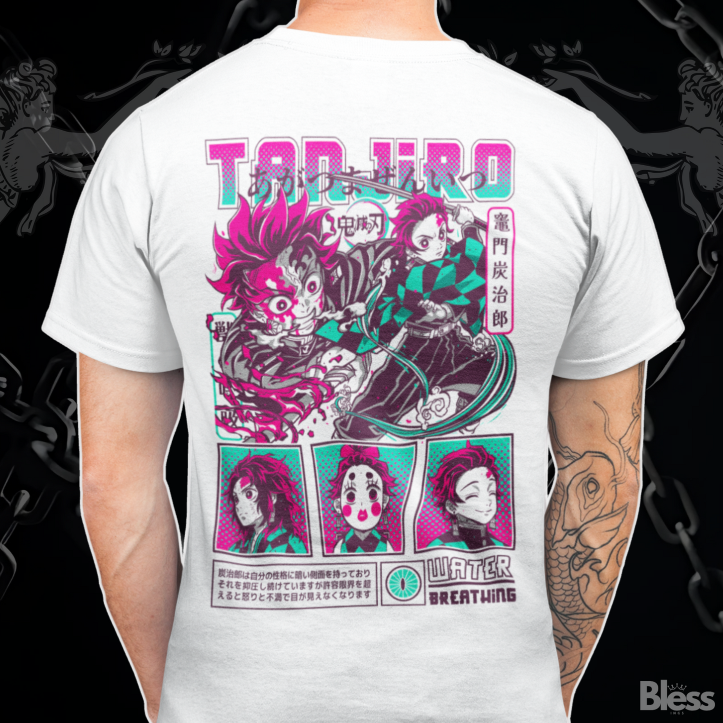 Polera Tanjiro Demon Slayer