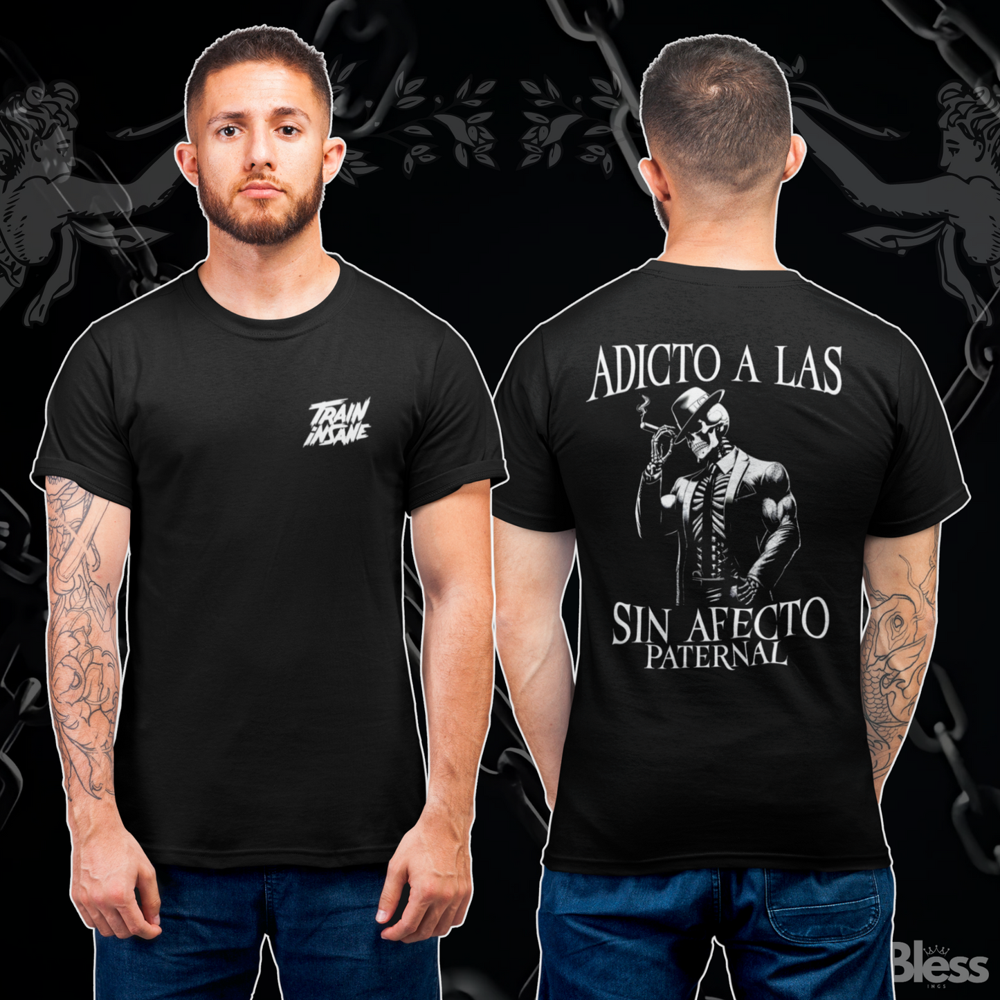 Polera Gym - Adicto a las sin afecto paternal