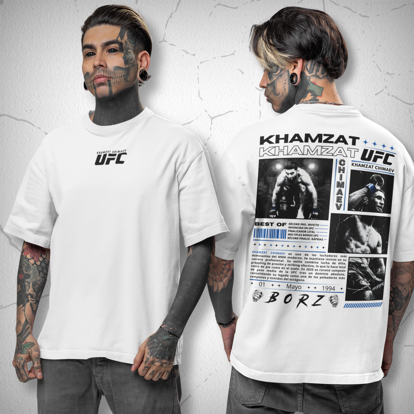 Khamzat Chimaev Collage