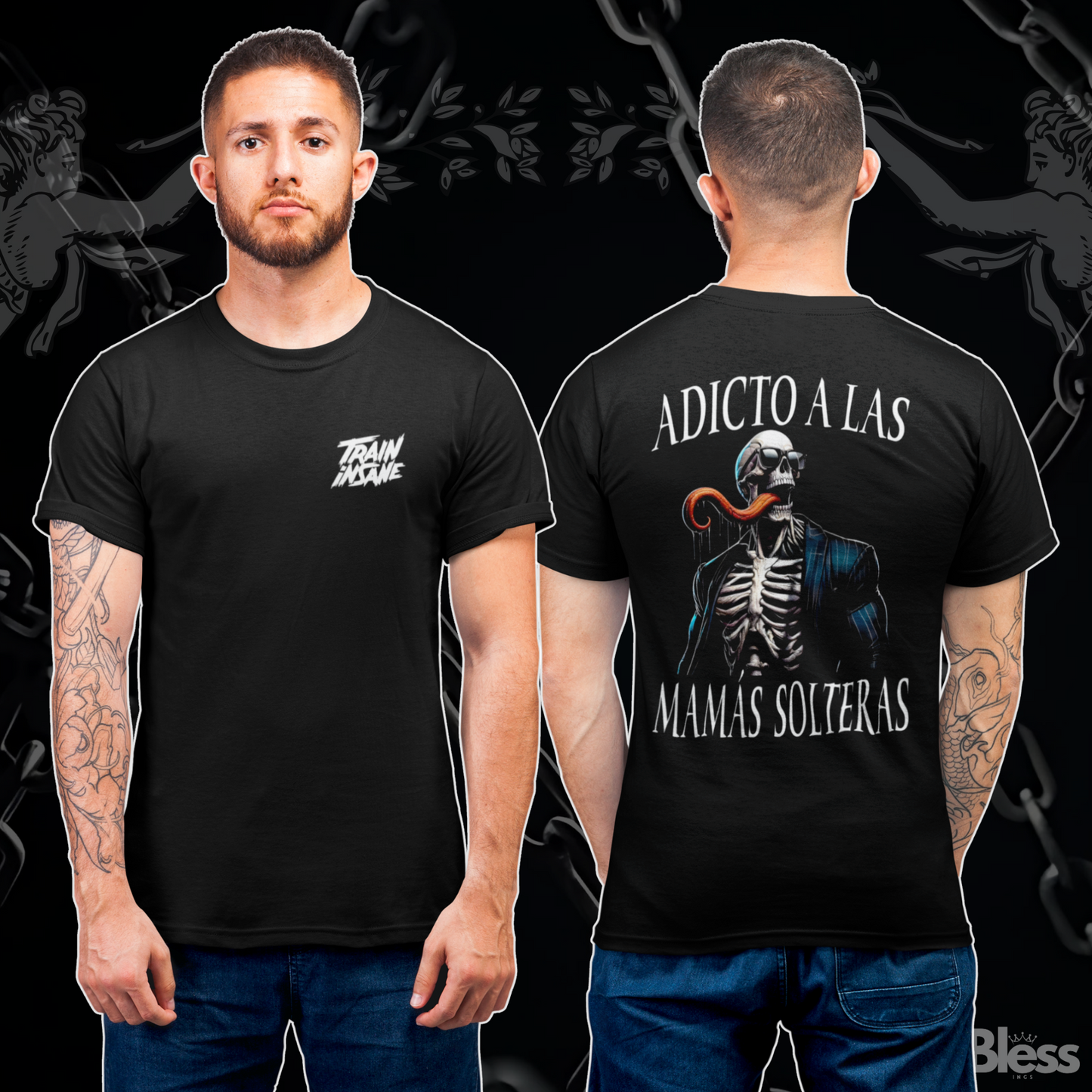 Polera Gym - Adicto a las mamás solteras
