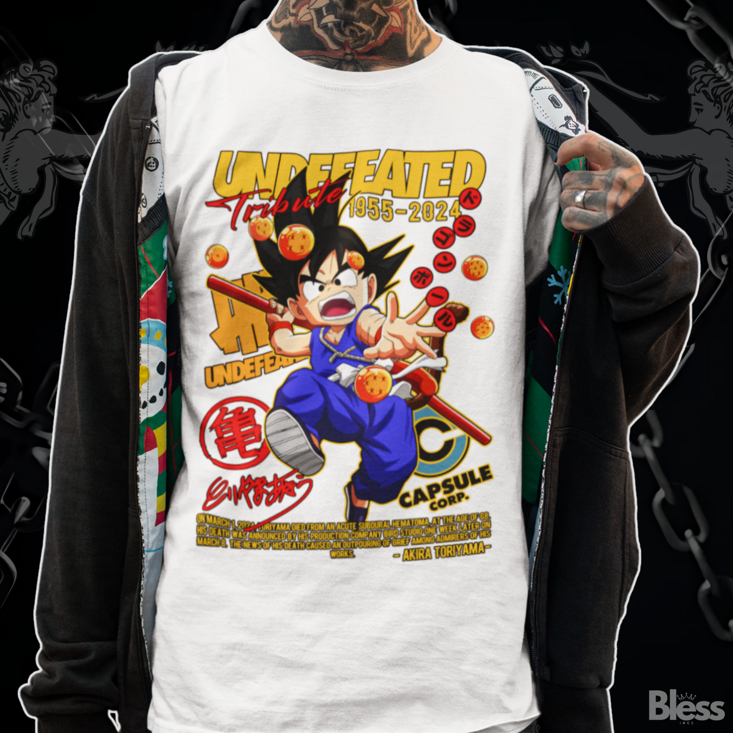 Polera Goku Dragon Ball