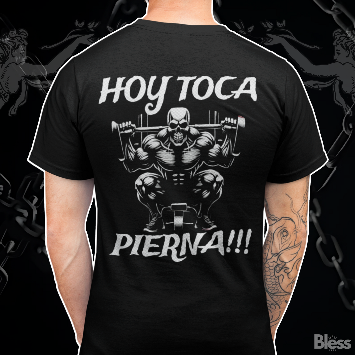 Polera Gym - Hoy toca pierna