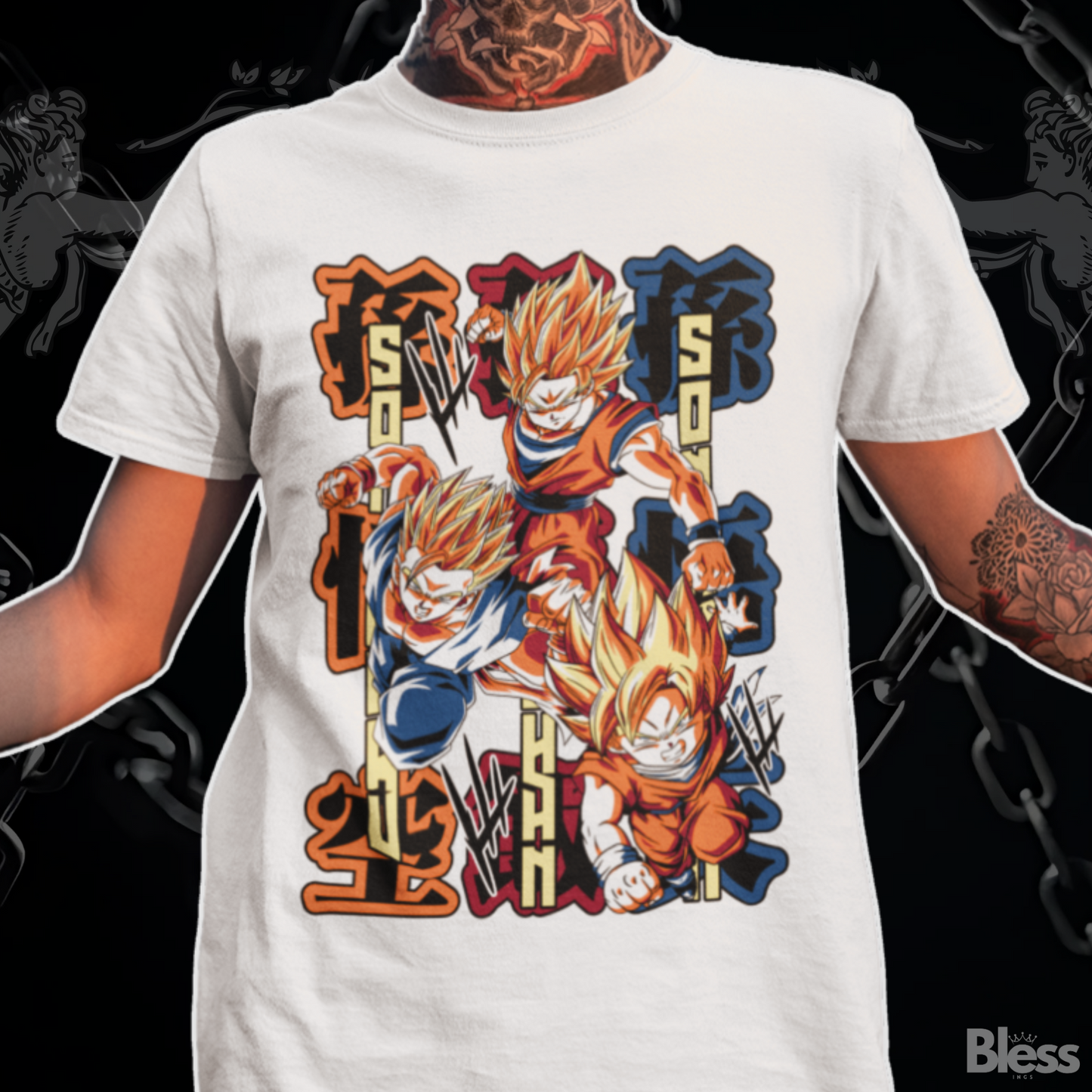 Polera Goku Team Dragon Ball DBZ