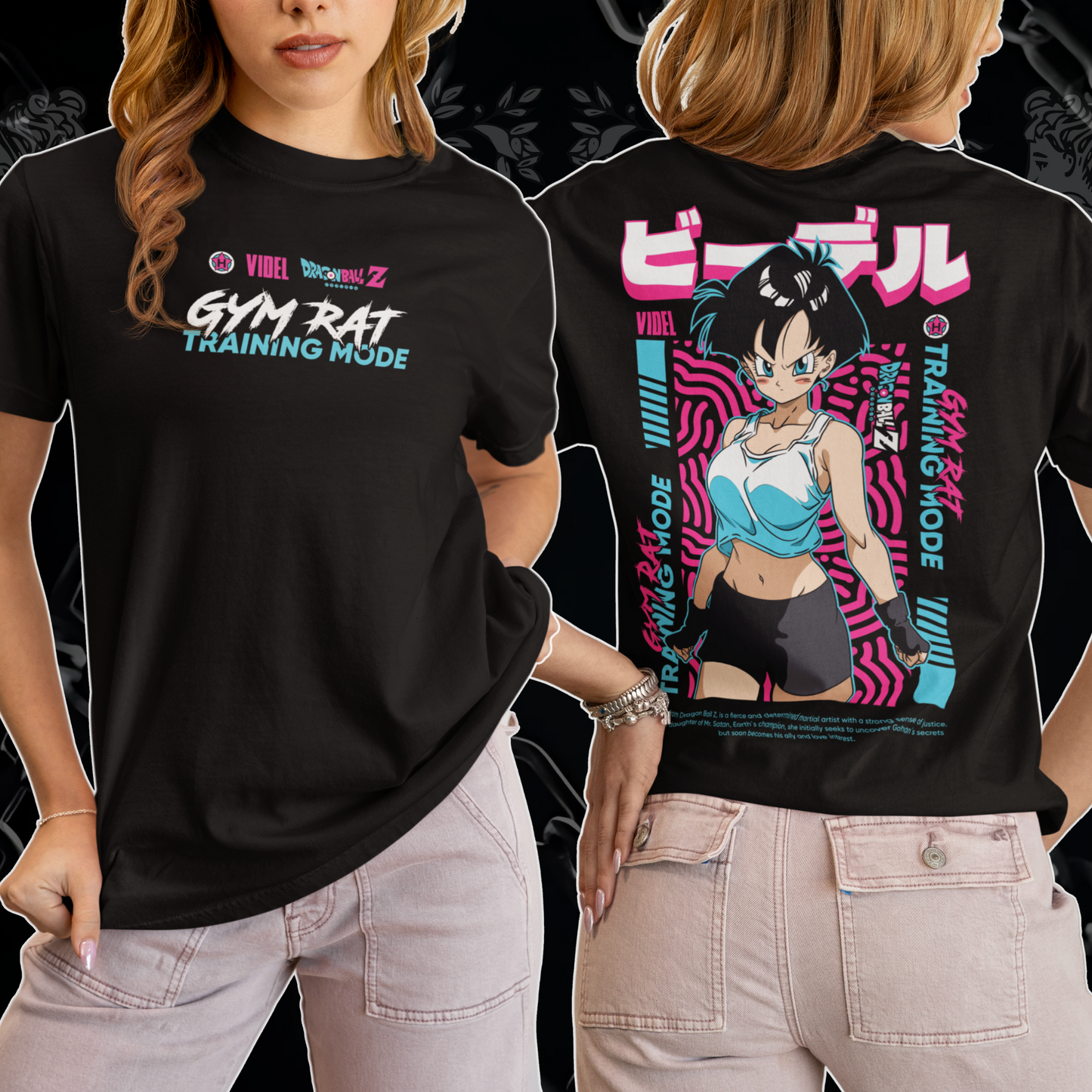 Polera Videl Dragon Ball GYM