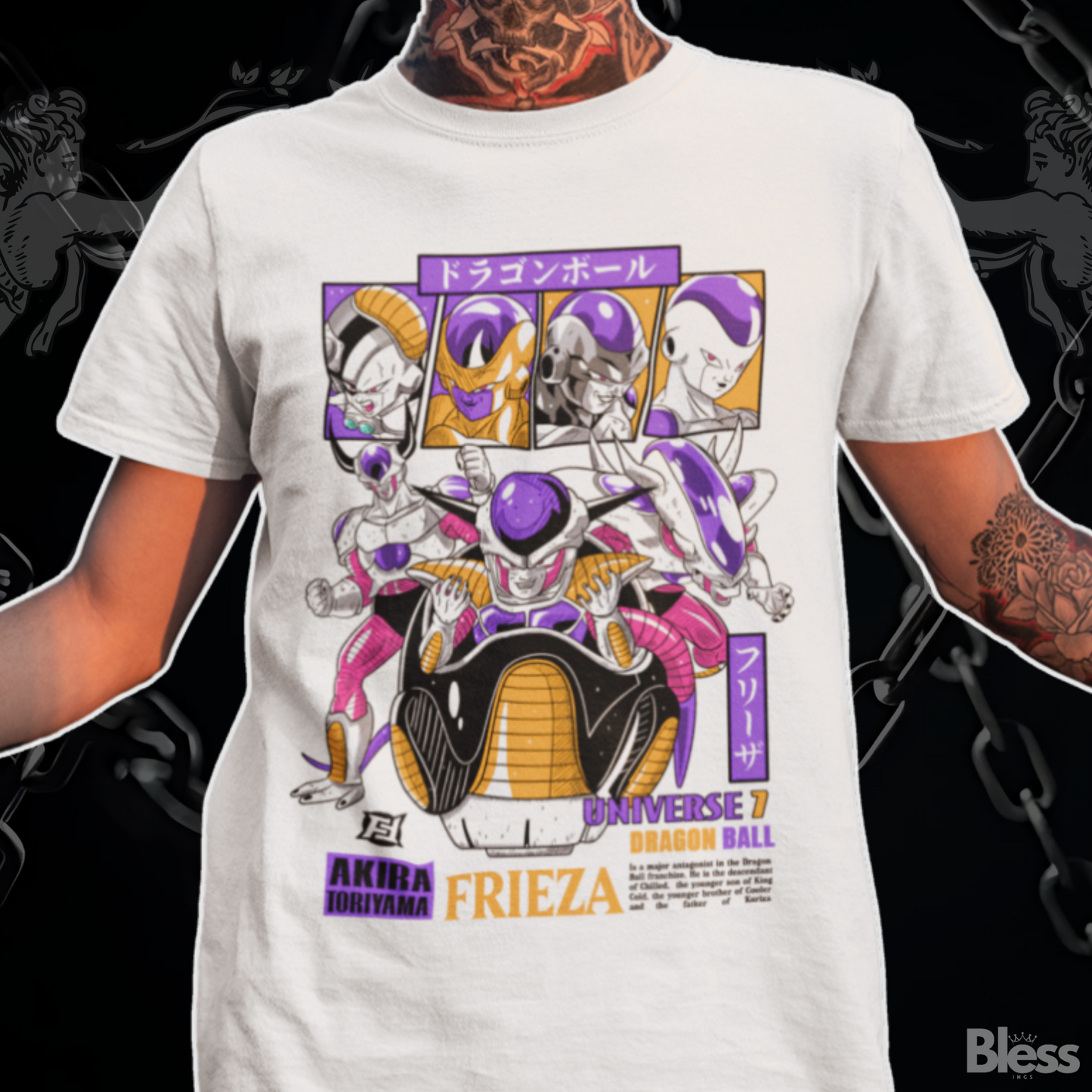 Polera Freezer Dragon Ball Z