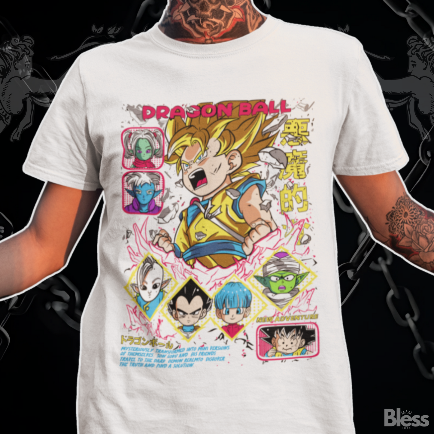 Polera Goku Daima Dragon Ball Z