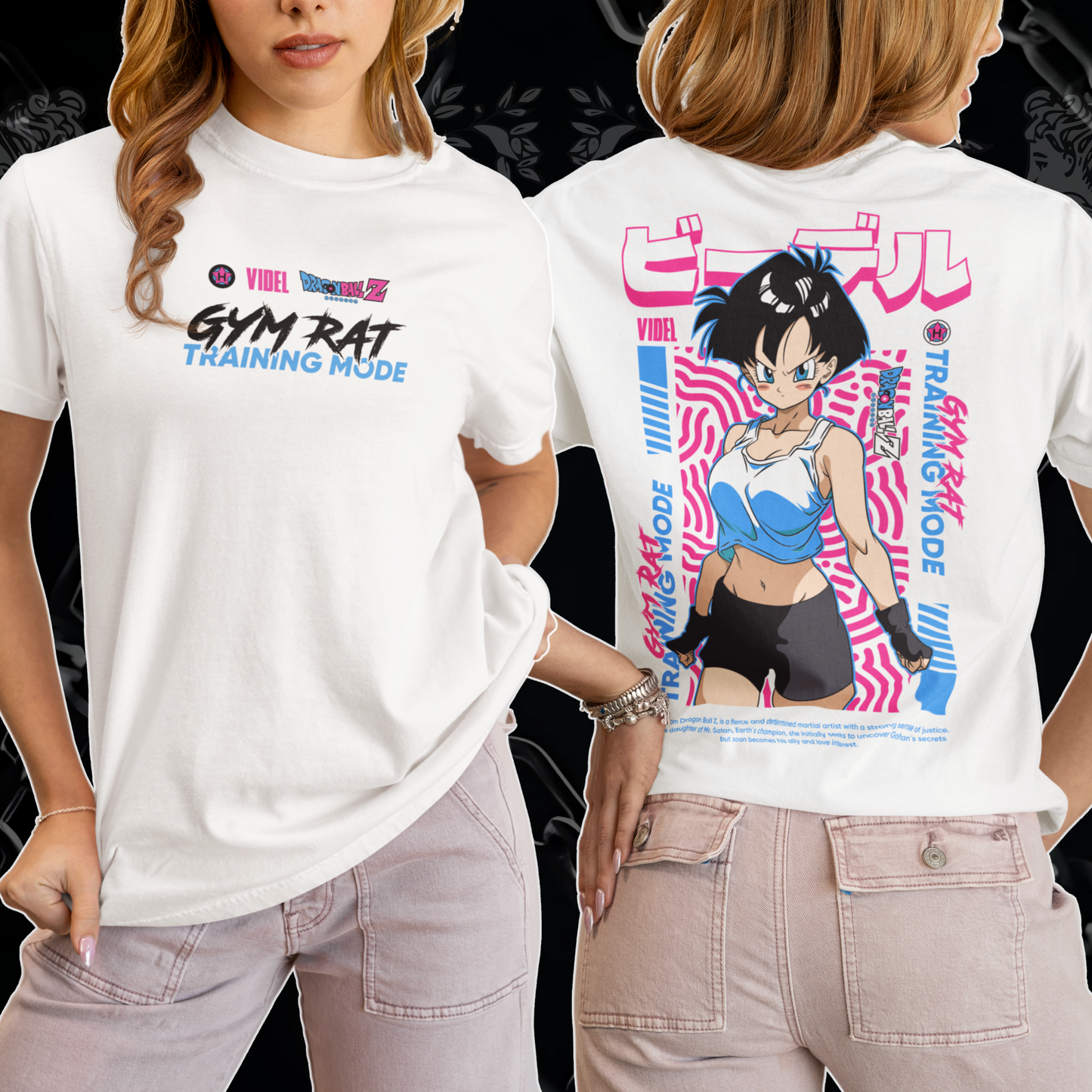 Polera Videl Dragon Ball GYM