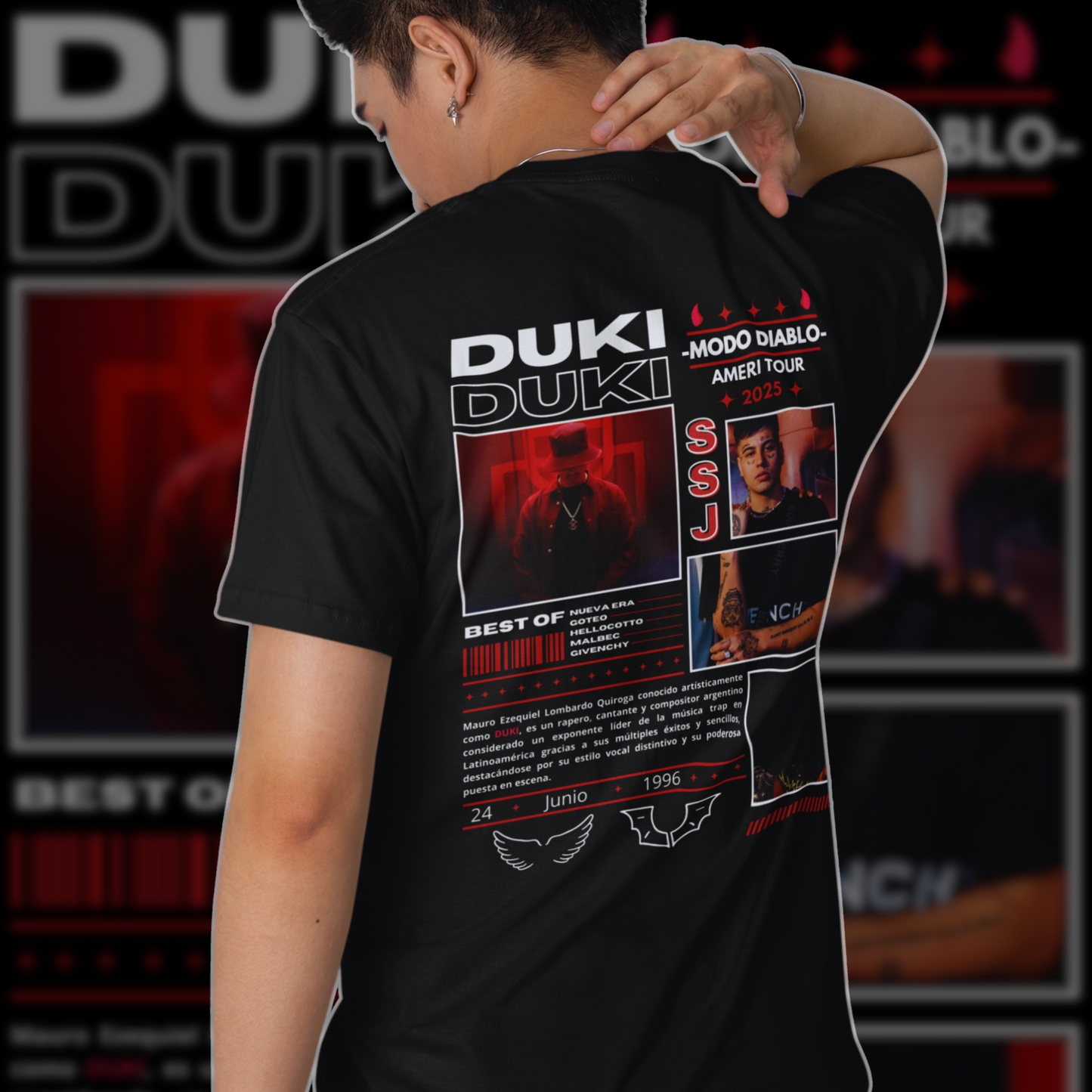 Polera Duki 2025