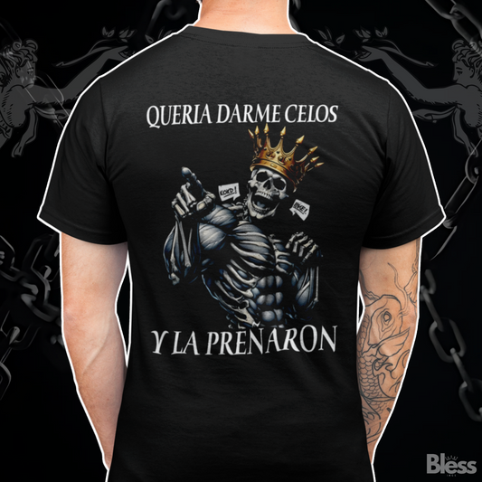 Polera Gym - Queria darme celos y la preñaron