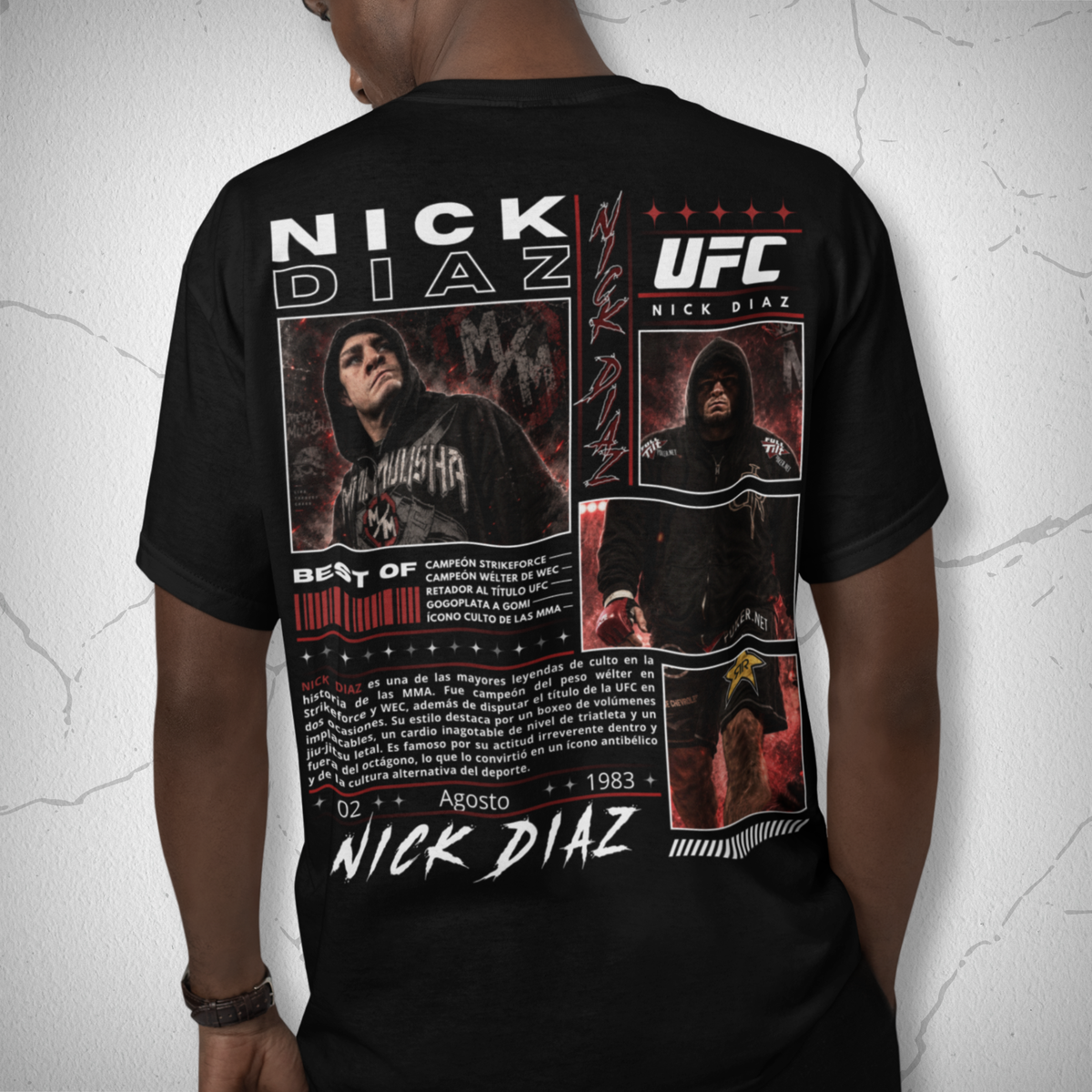 Nick Diaz UFC collage 02