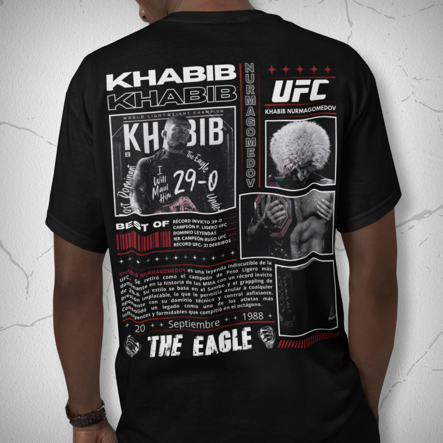 Khabib Nurmagomedov The Eagle UFC 02