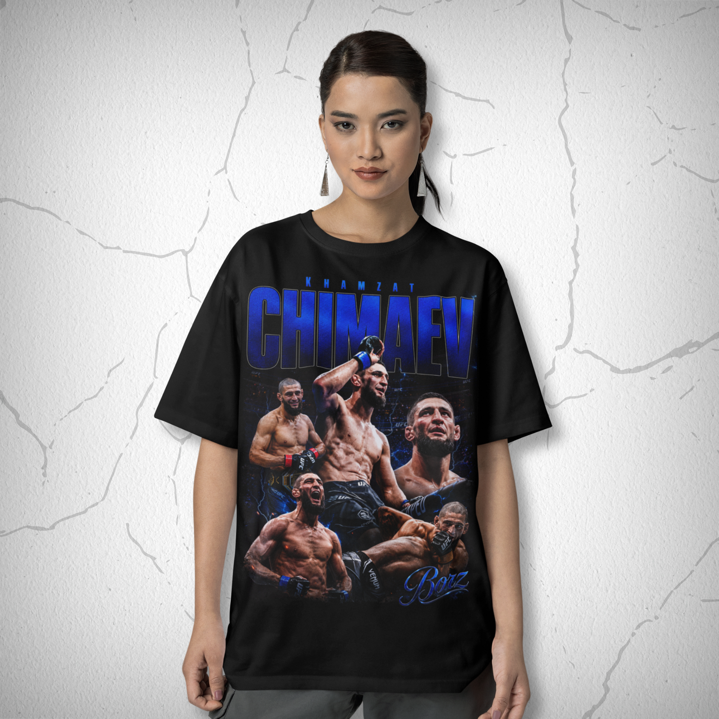 Khamzat Chimaev Blue Booleg Pirata UFC