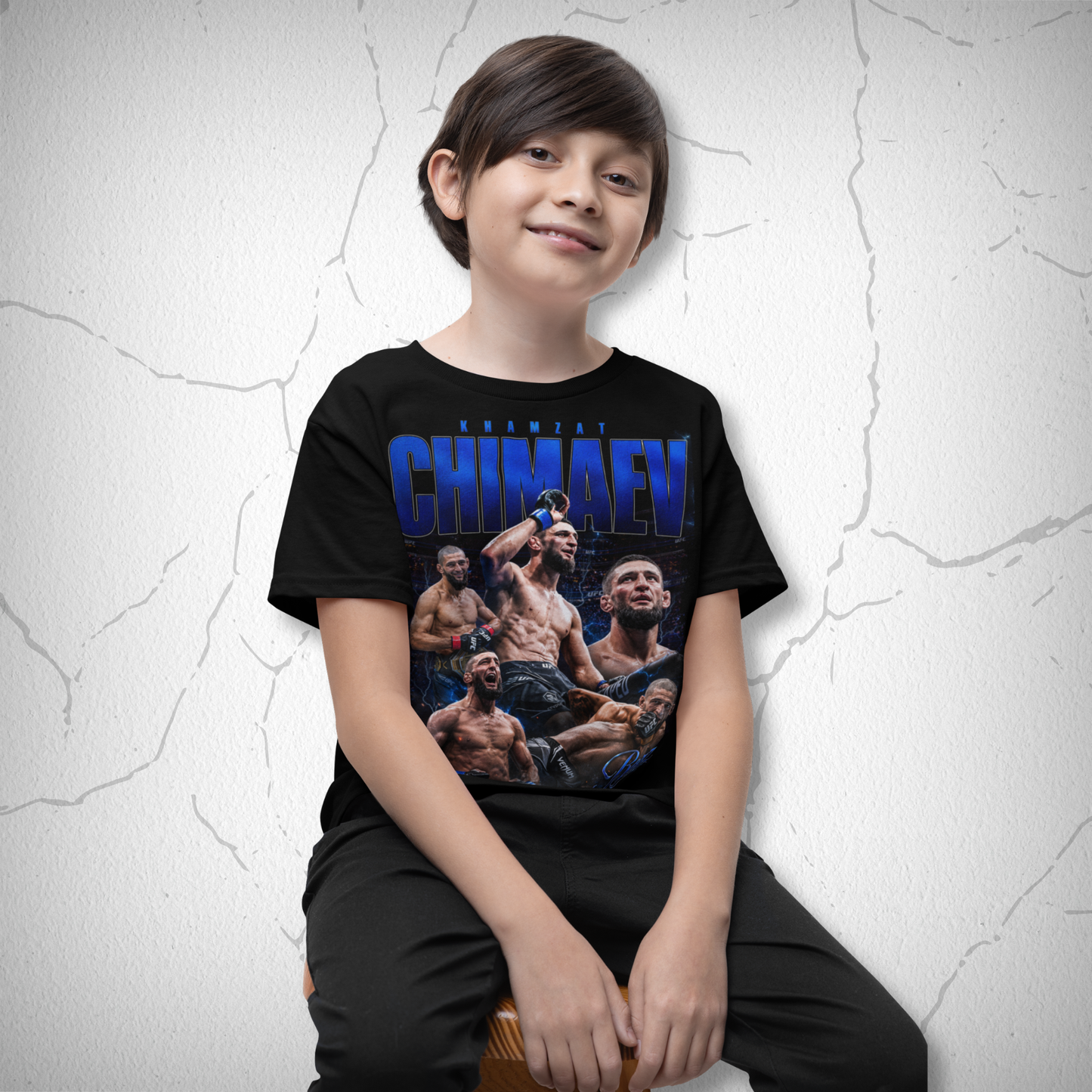 Khamzat Chimaev Blue Booleg Pirata UFC
