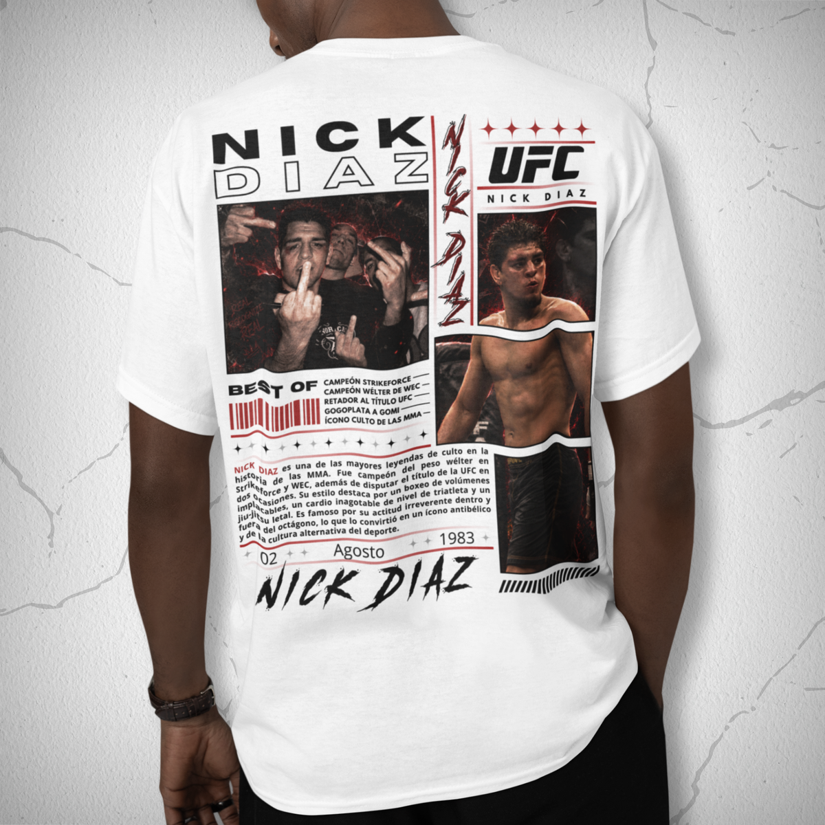 Nick Diaz UFC collage 01