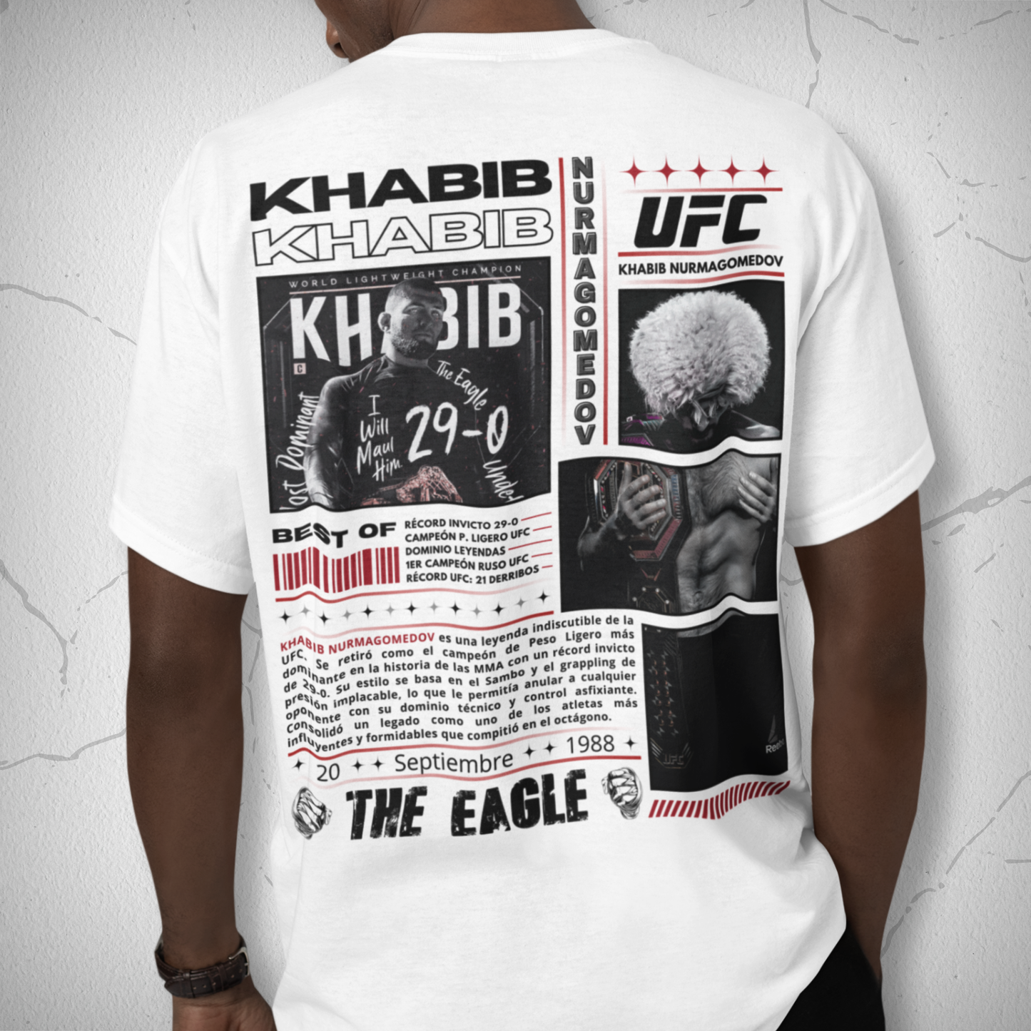 Khabib Nurmagomedov The Eagle UFC 02