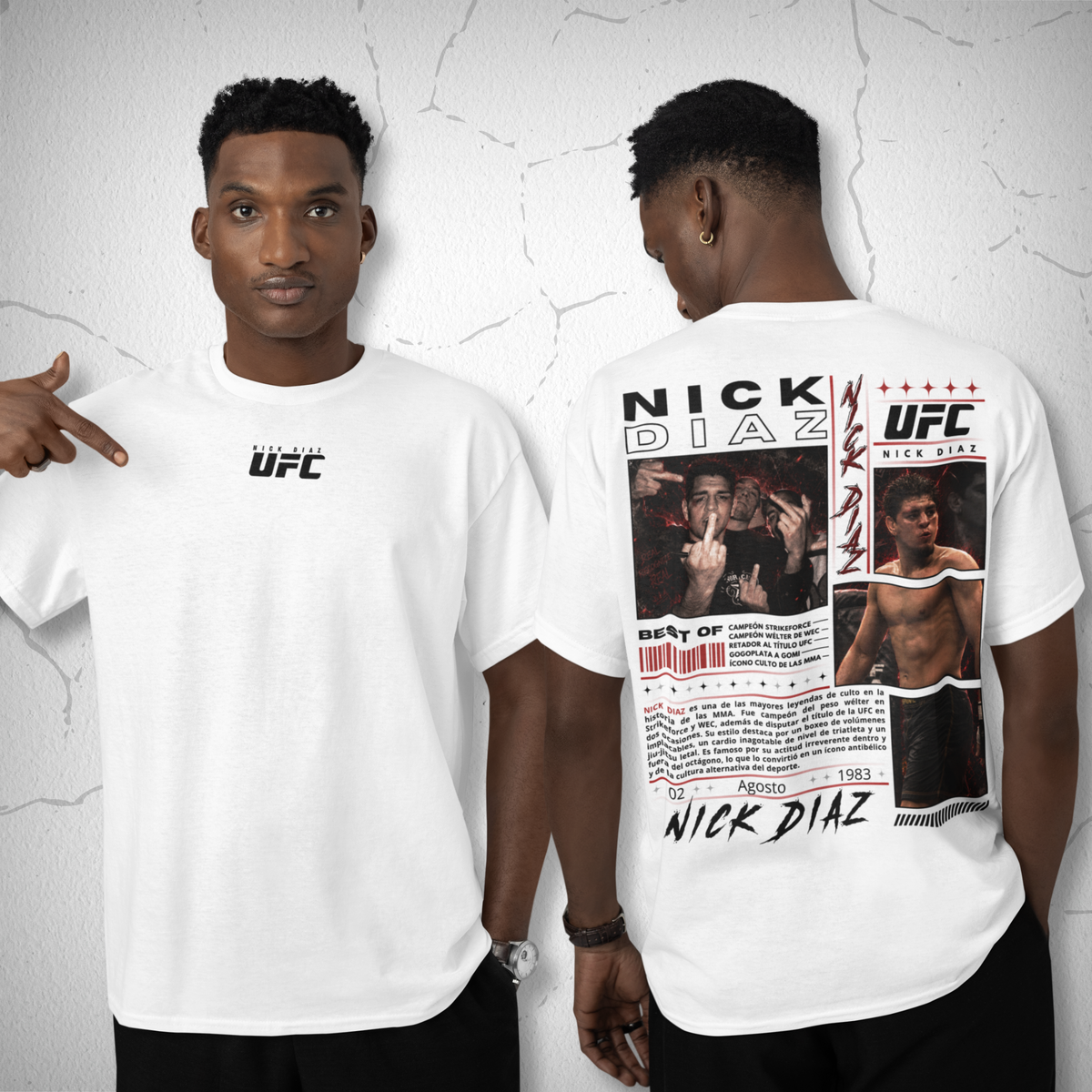 Nick Diaz UFC collage 01