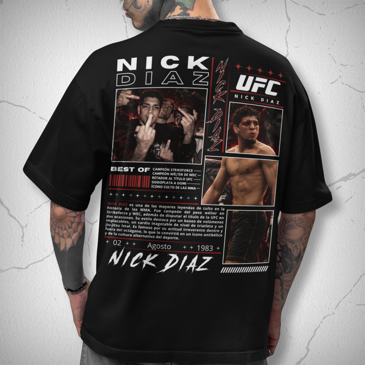 Nick Diaz UFC collage 01