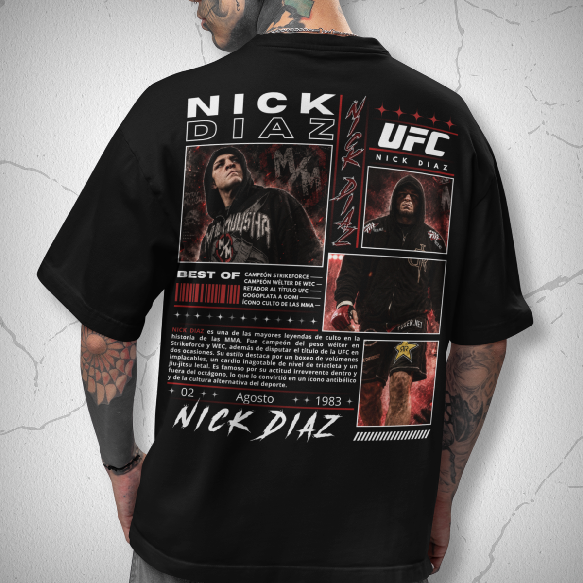 Nick Diaz UFC collage 02