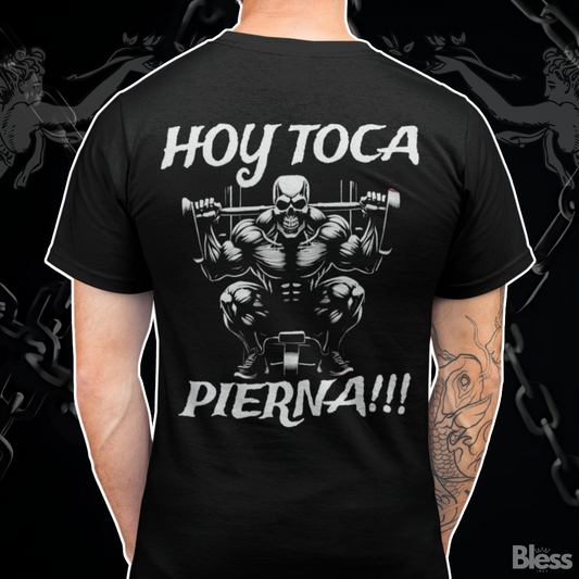 Polera Gym - Hoy toca pierna