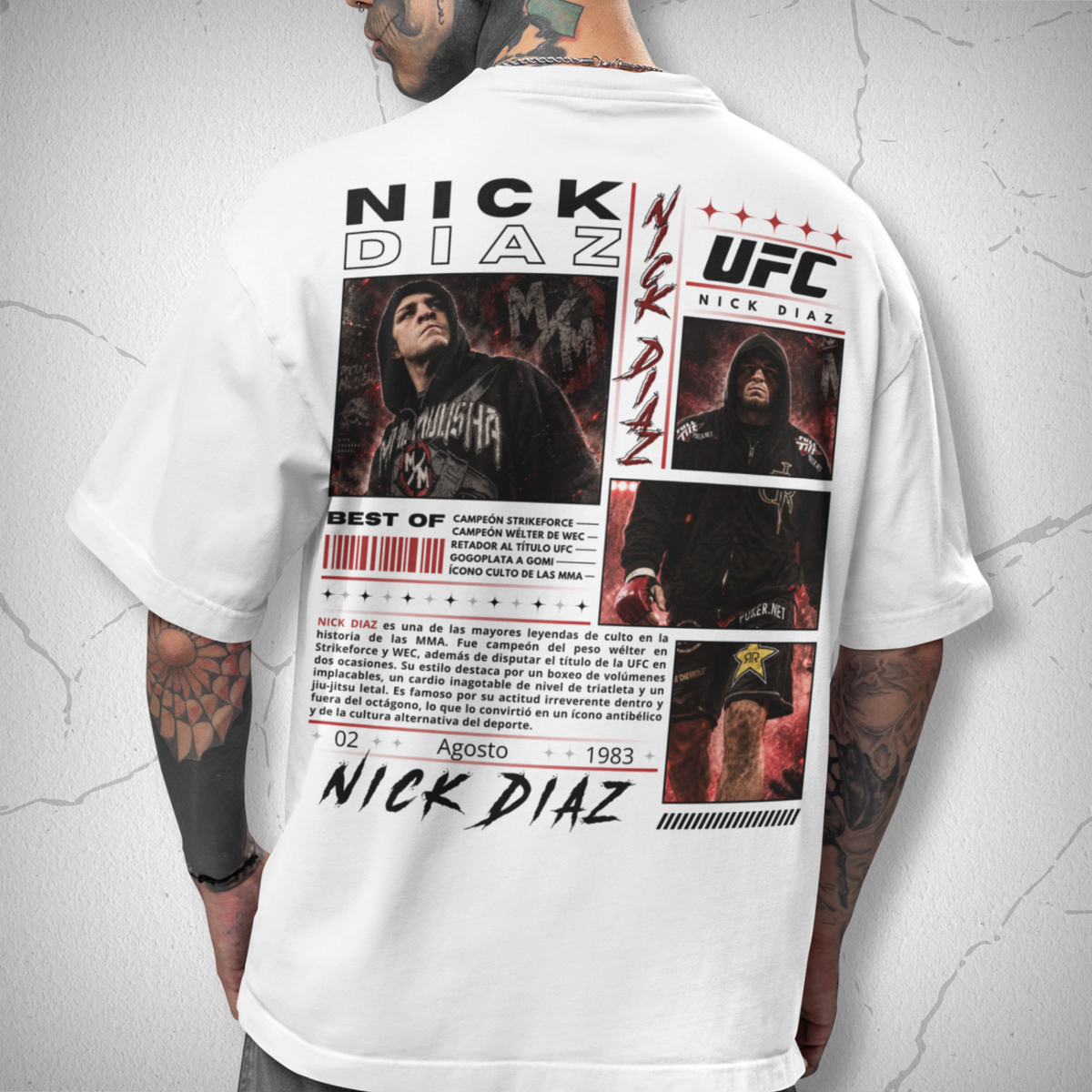 Nick Diaz UFC collage 02