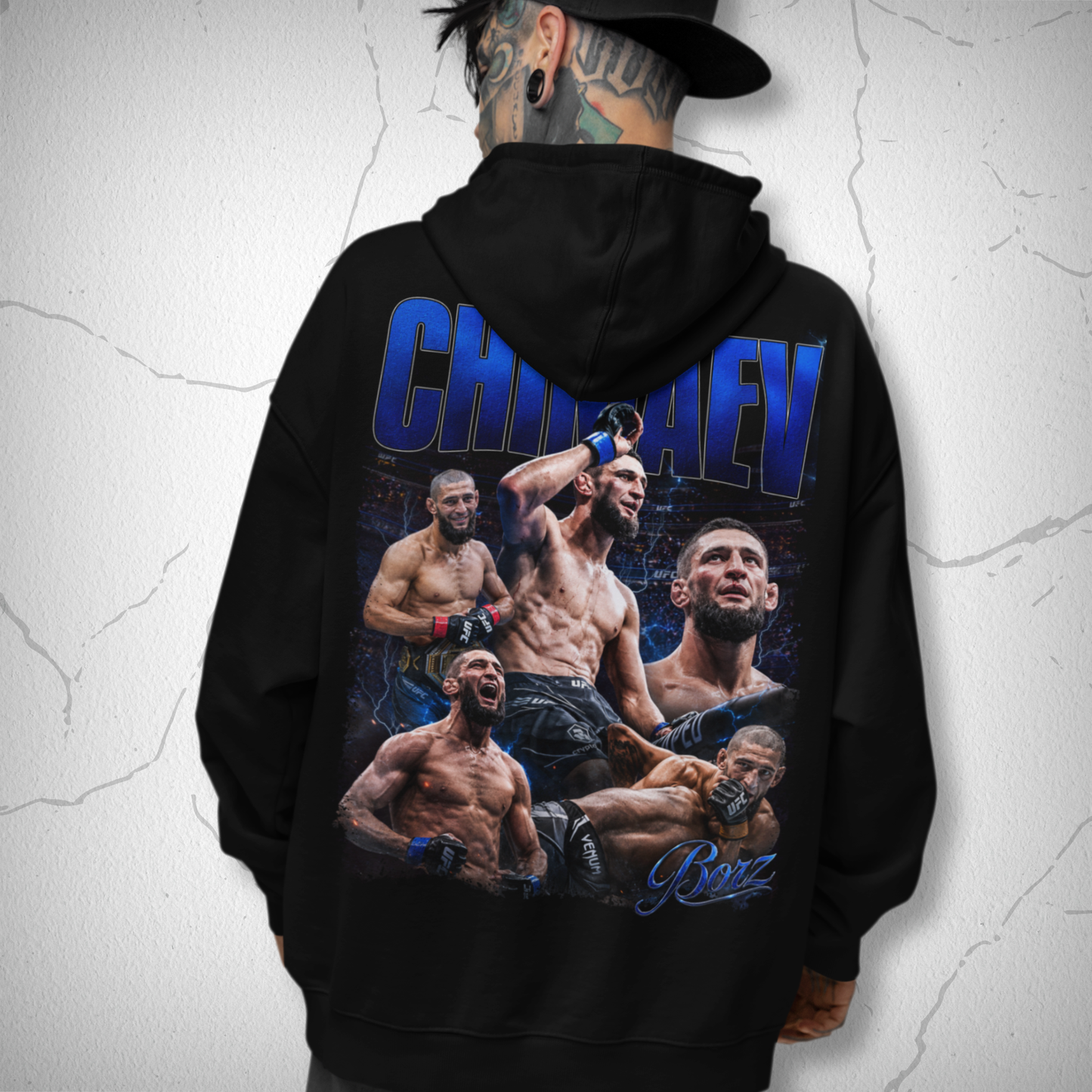 Khamzat Chimaev Blue Booleg Pirata UFC