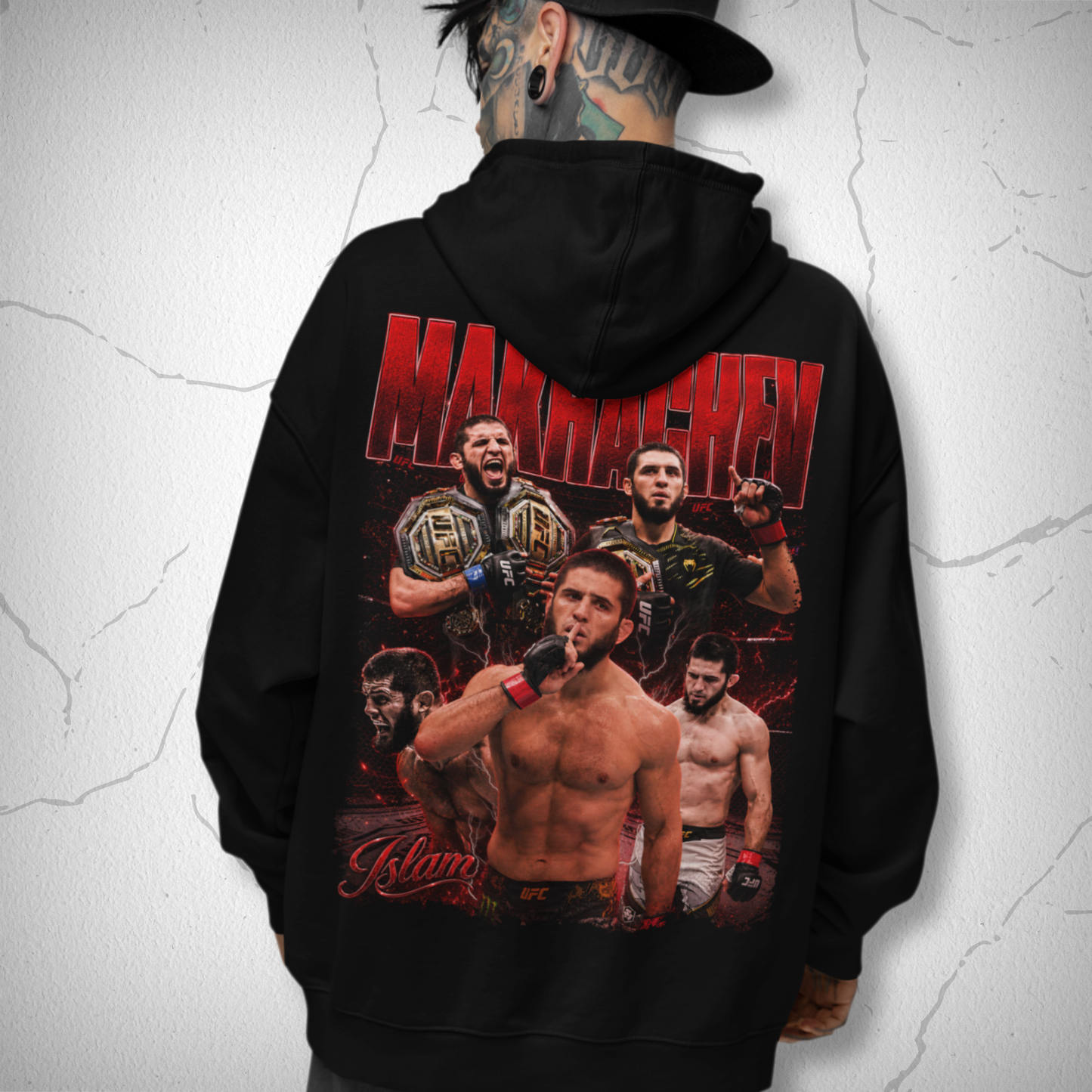 Islam Makhachev RED Bootleg Pirata UFC