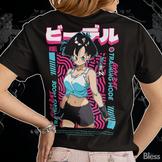 Polera Videl Dragon Ball GYM