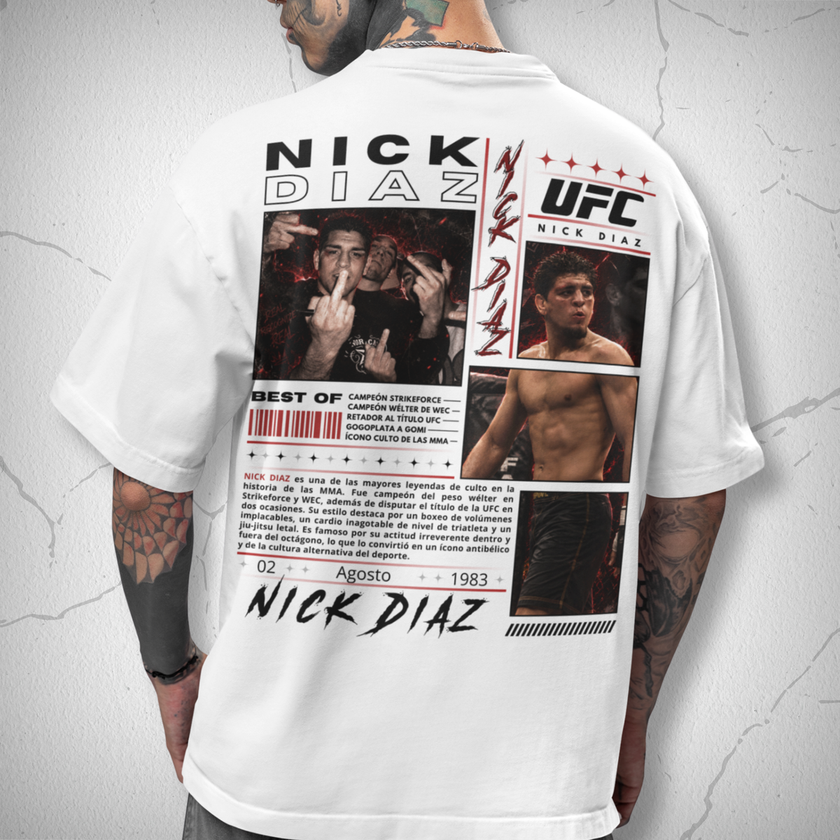 Nick Diaz UFC collage 01