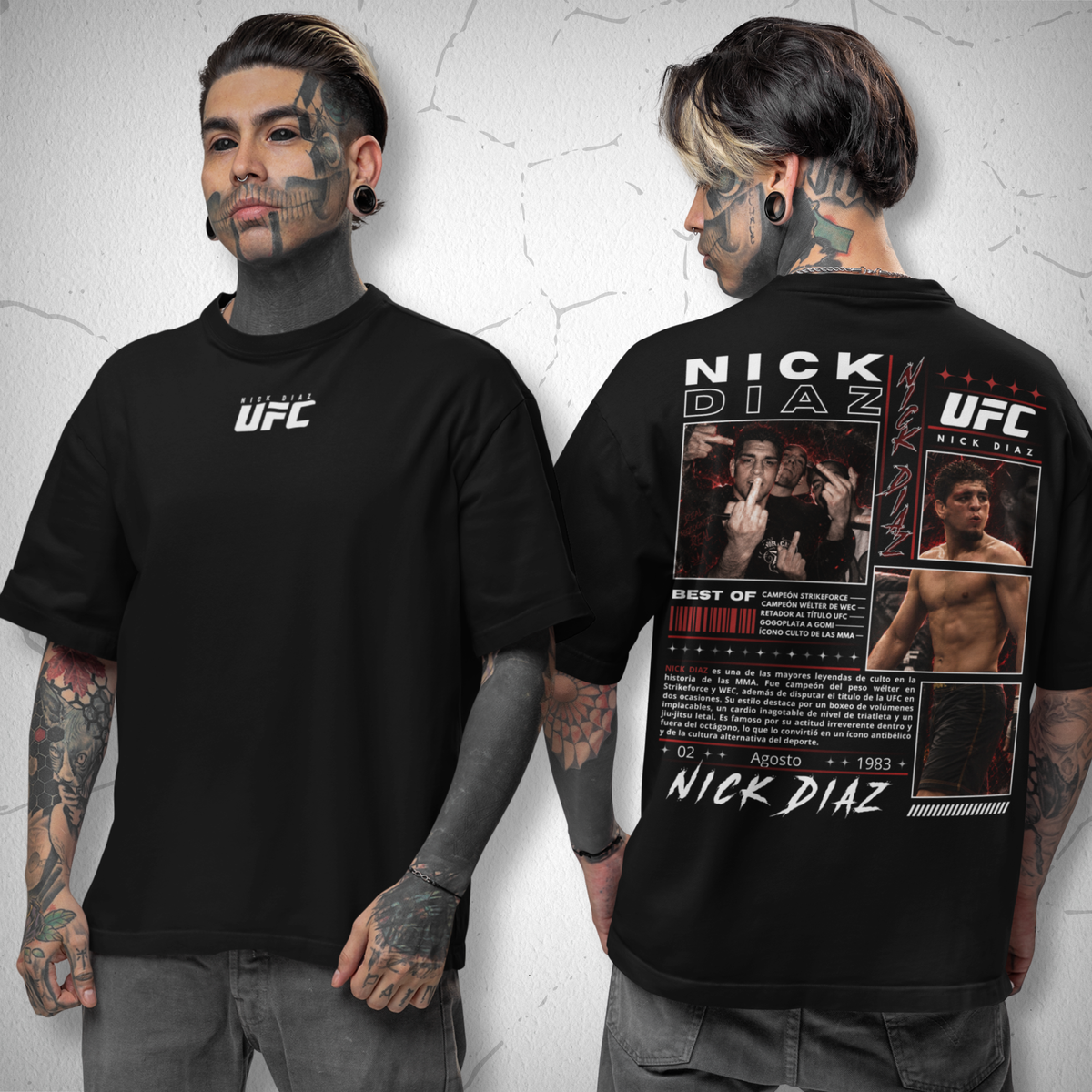 Nick Diaz UFC collage 01