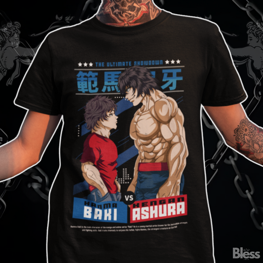 Polera Baki vs Ashura