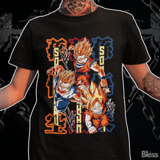 Polera Goku Team Dragon Ball DBZ