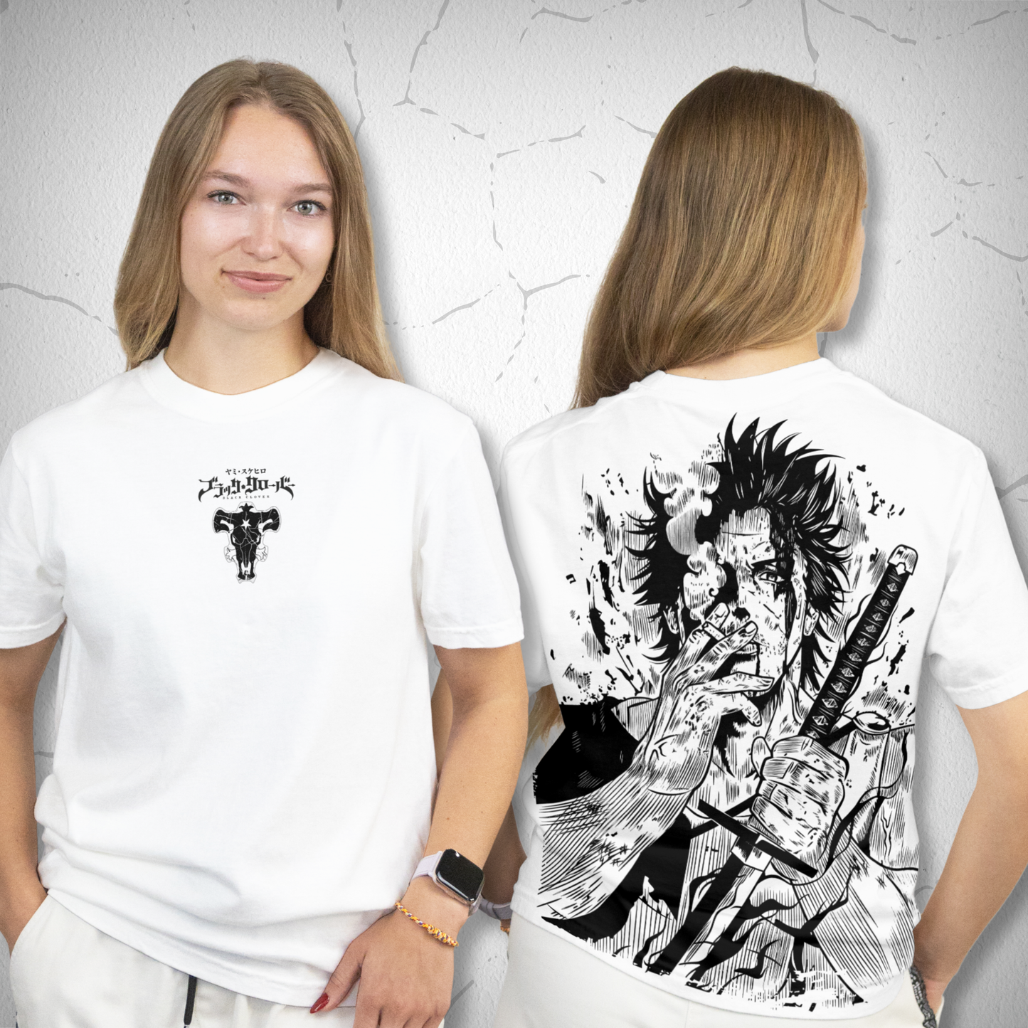 Yami Sukehiro Toros Negros Black Clover Yami fumando