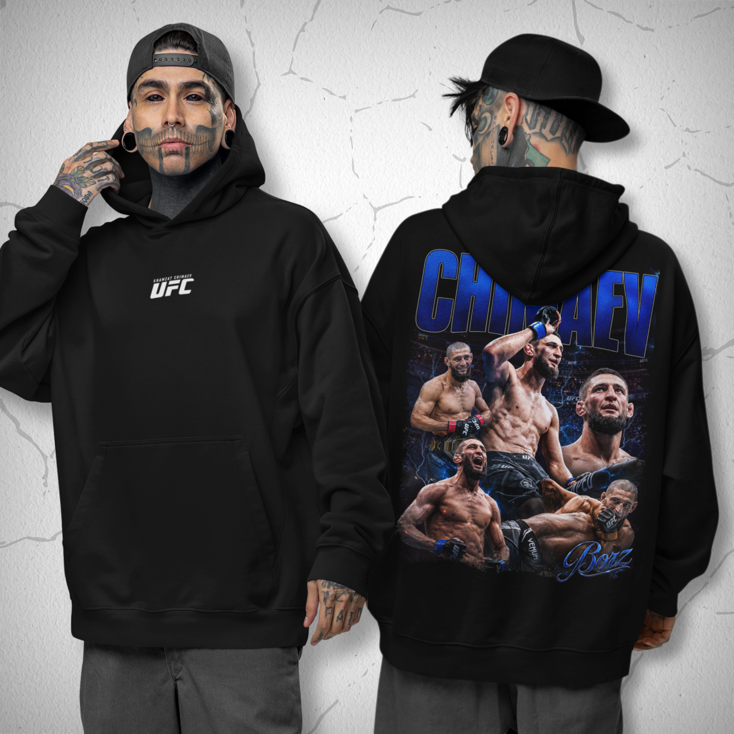 Khamzat Chimaev Blue Booleg Pirata UFC