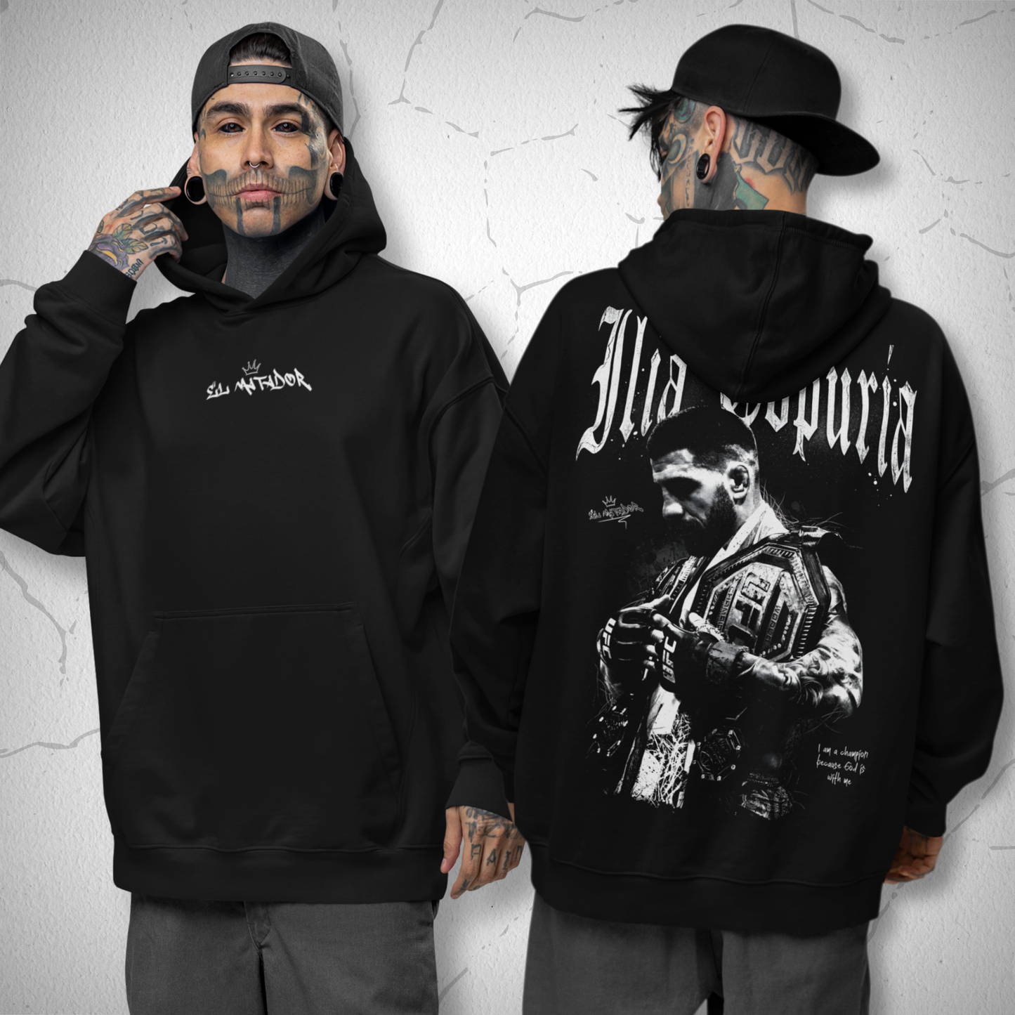 Ilia Topuria Doble Campeon | DARKCONTRAST Edition