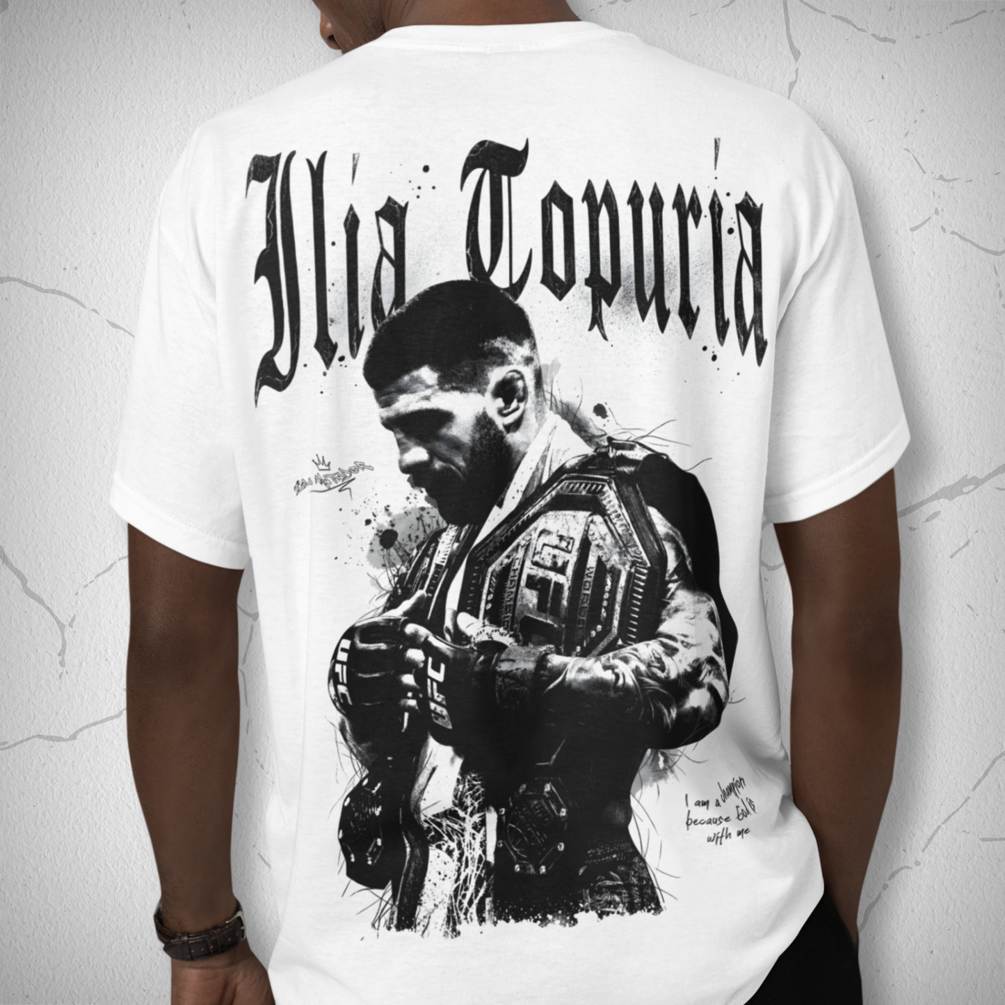 Ilia Topuria Doble Campeon | DARKCONTRAST Edition
