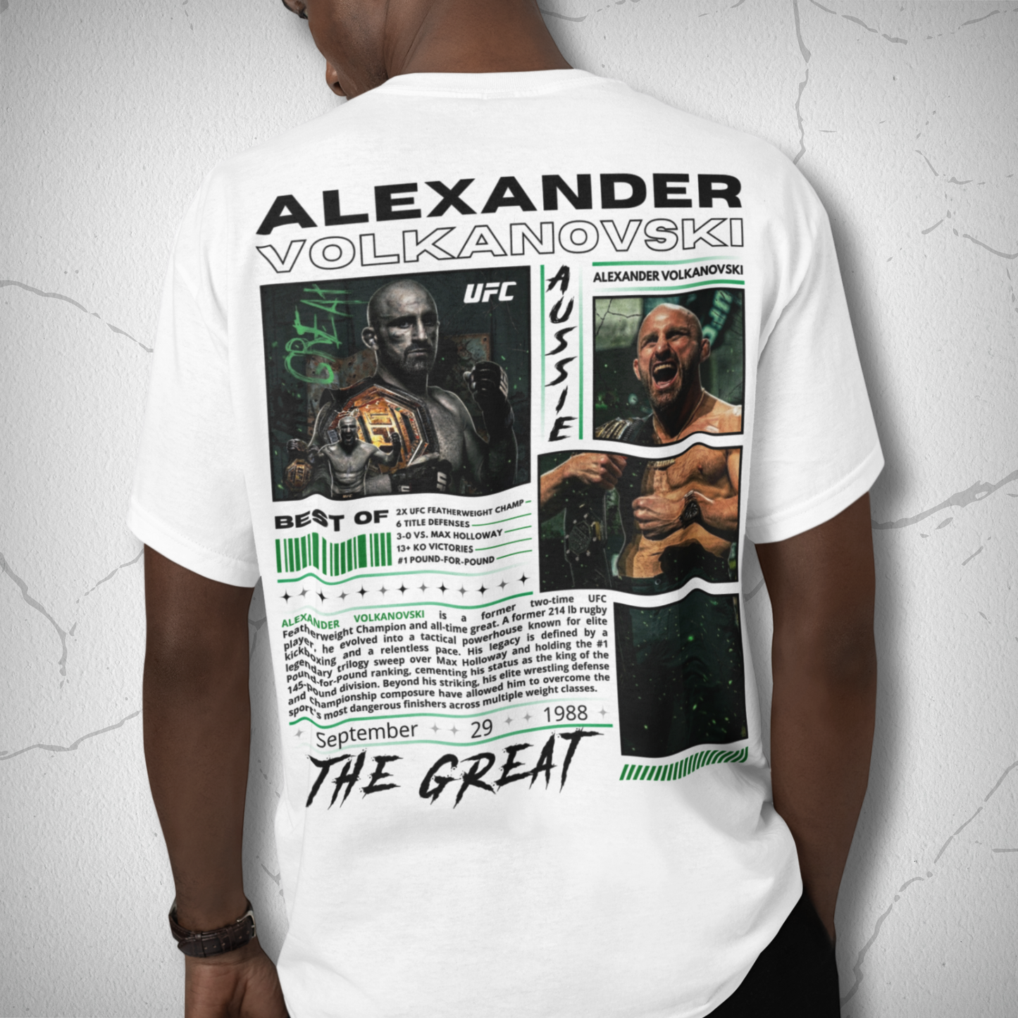 Alexander Volkanovski UFC The Great Collage