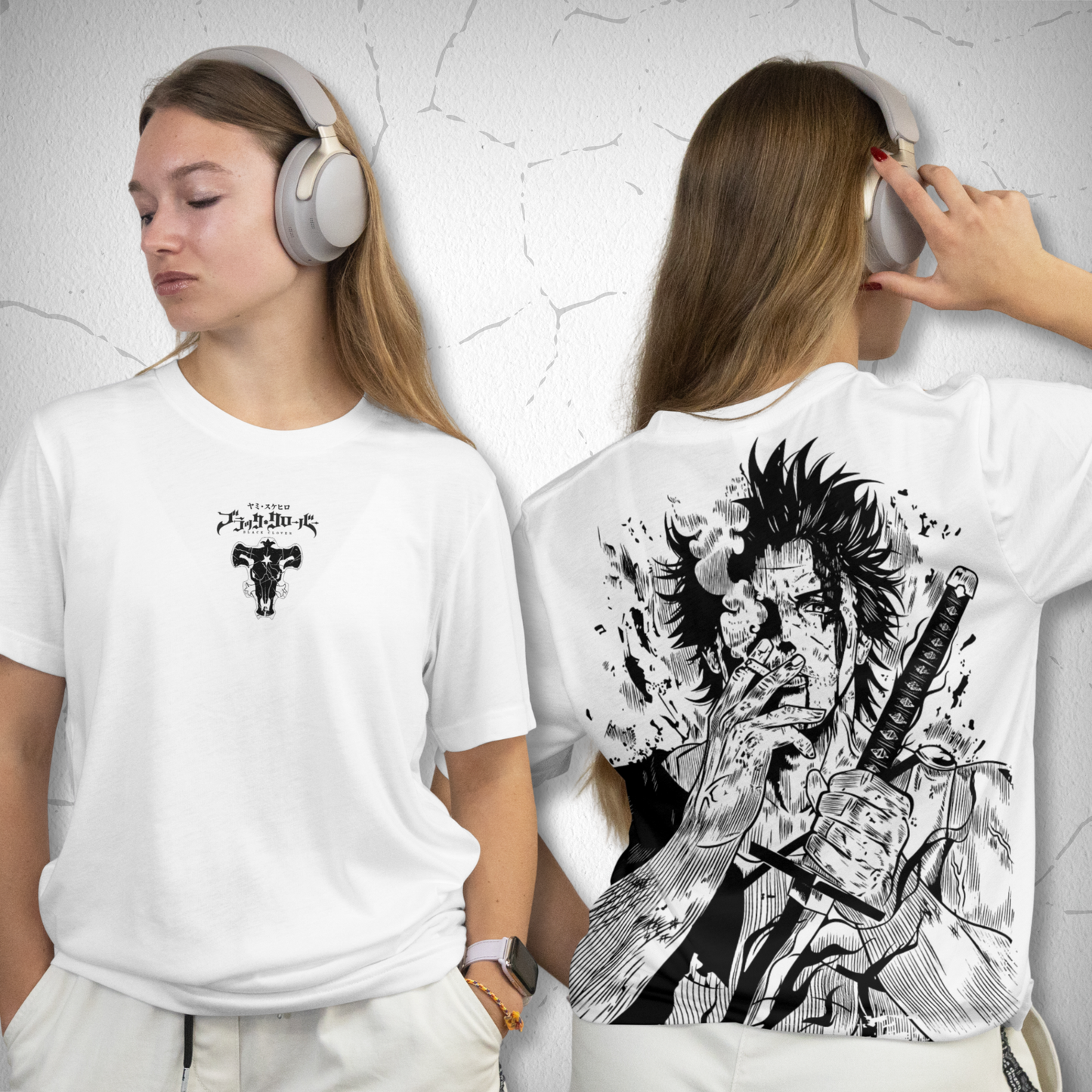Yami Sukehiro Toros Negros Black Clover Yami fumando