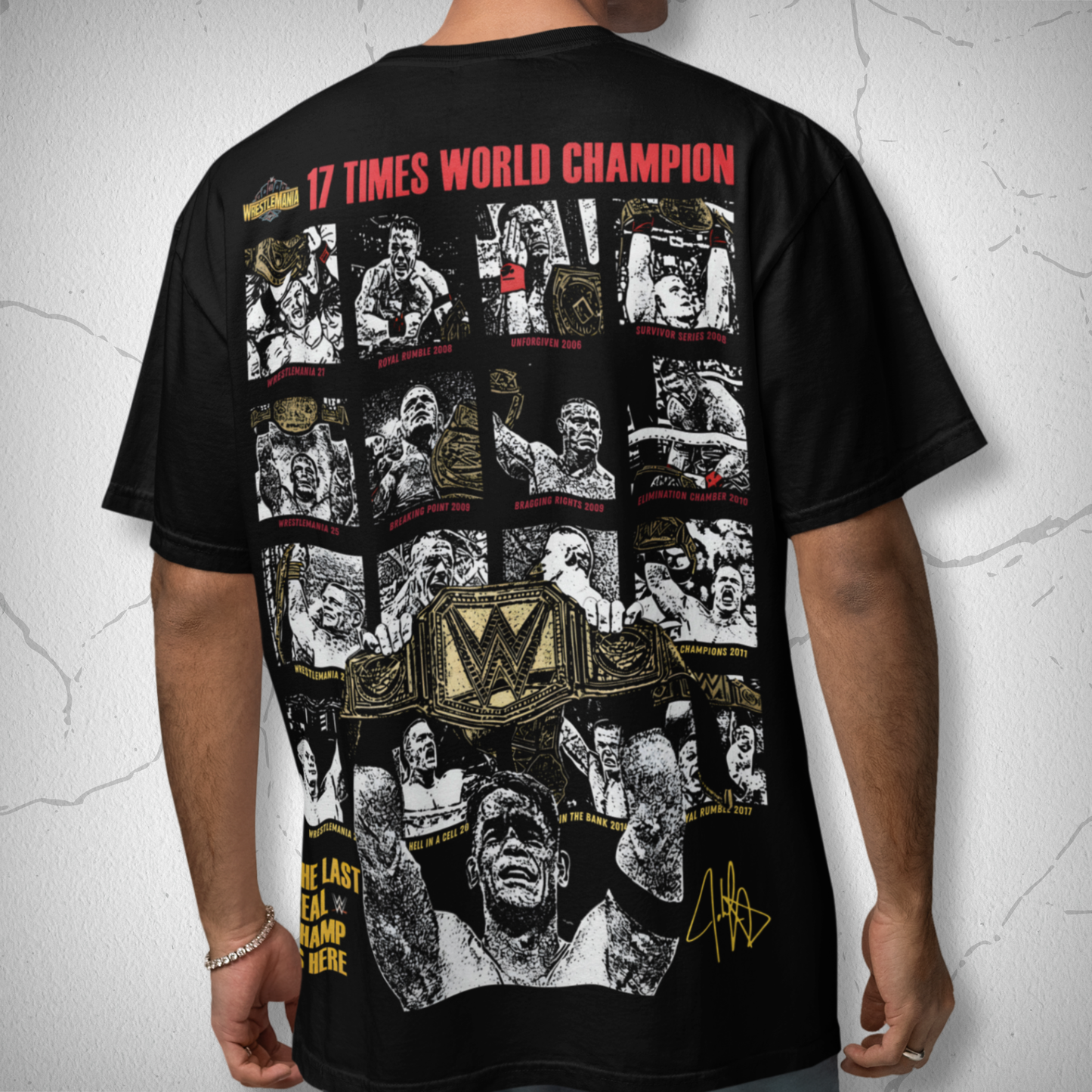 John Cena 17 veces campeón