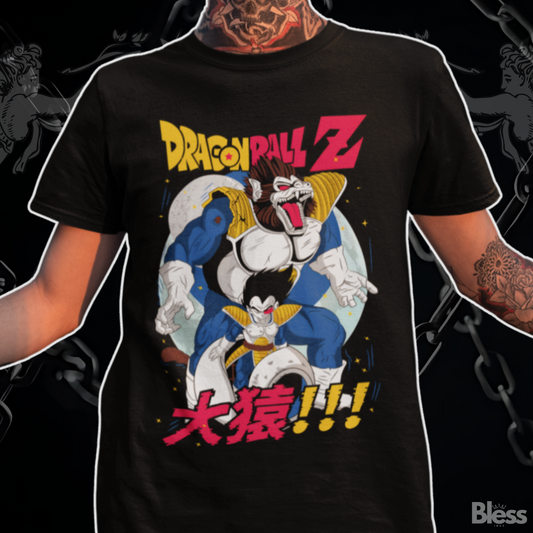 Polera Vegeta Gorila Dragon Ball Z