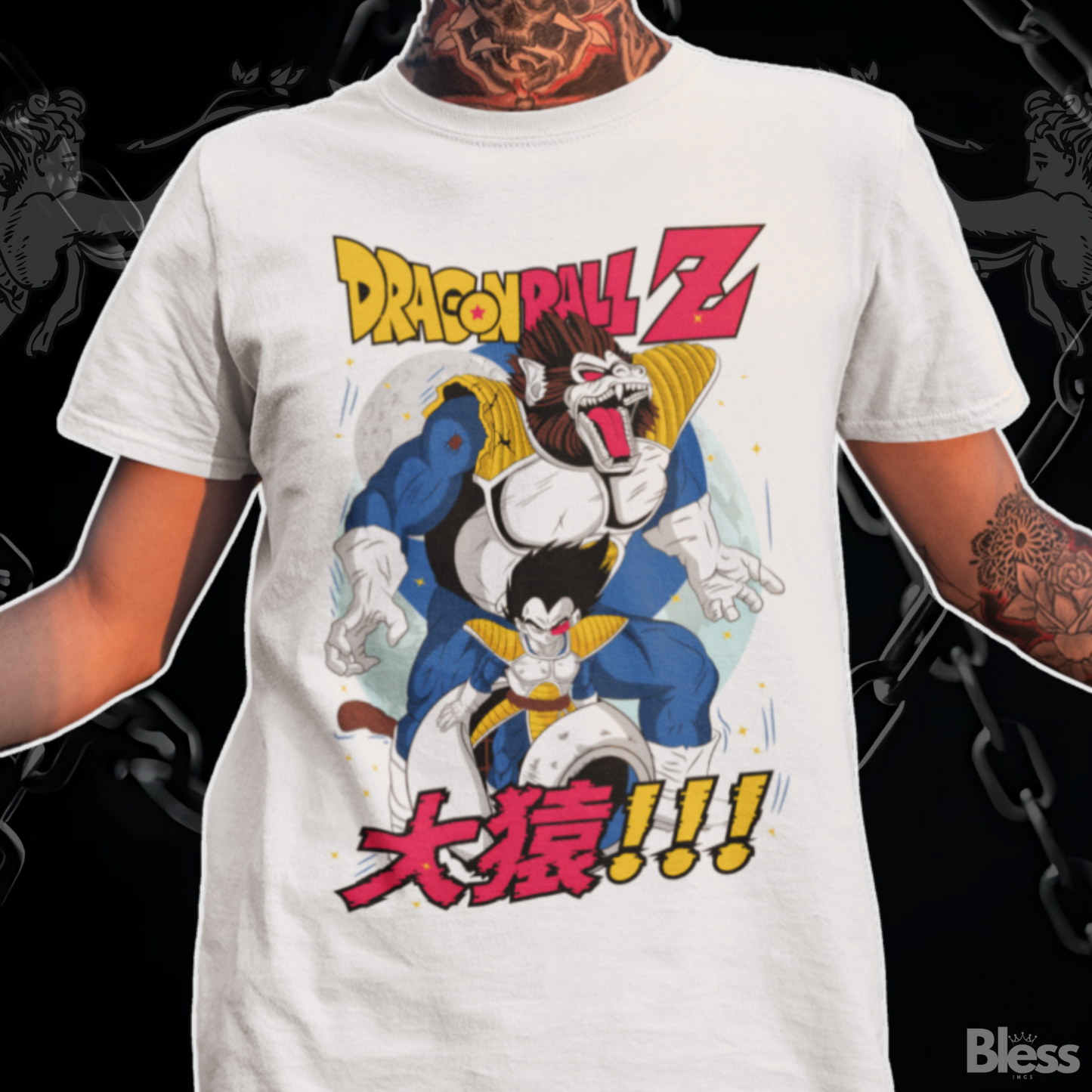 Polera Vegeta Gorila Dragon Ball Z