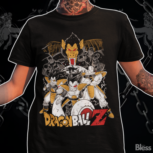 Polera Vegeta Saiyajines Team