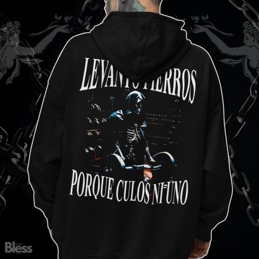Levanto fierros porque culos ni uno
