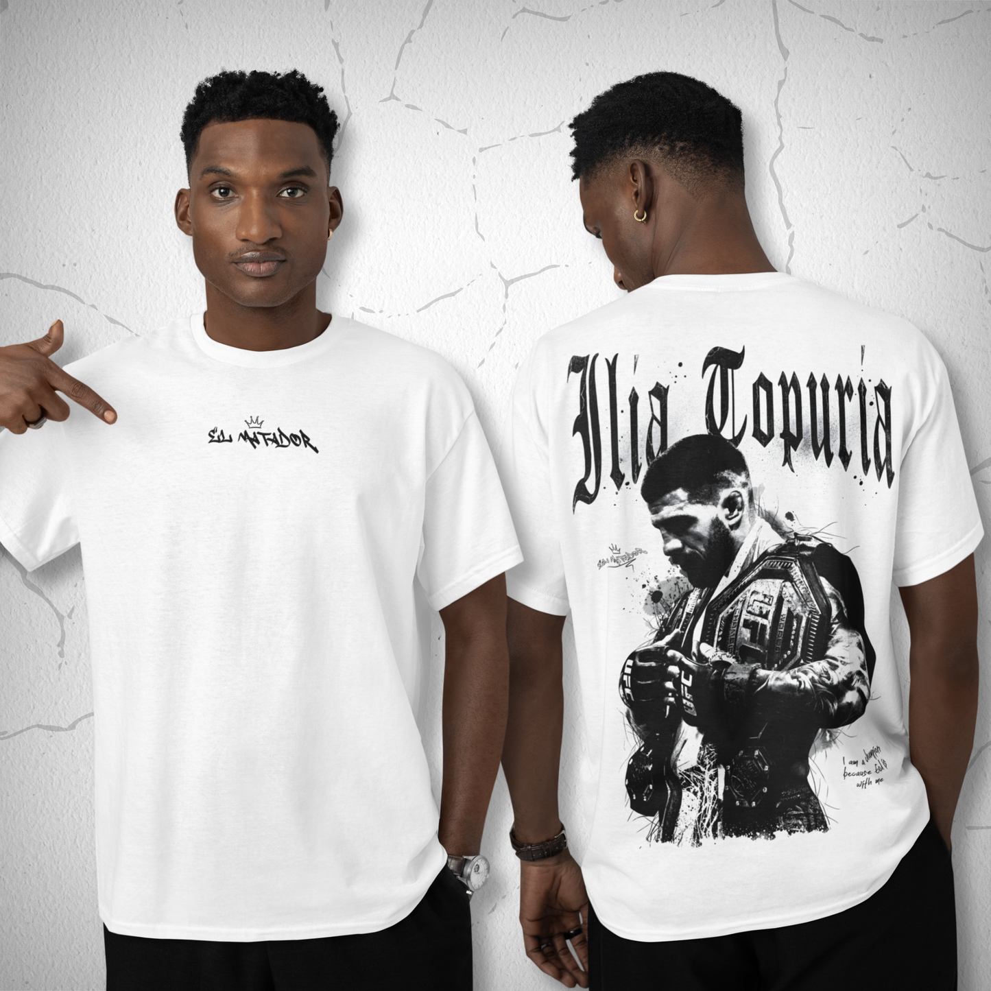 Ilia Topuria Doble Campeon | DARKCONTRAST Edition