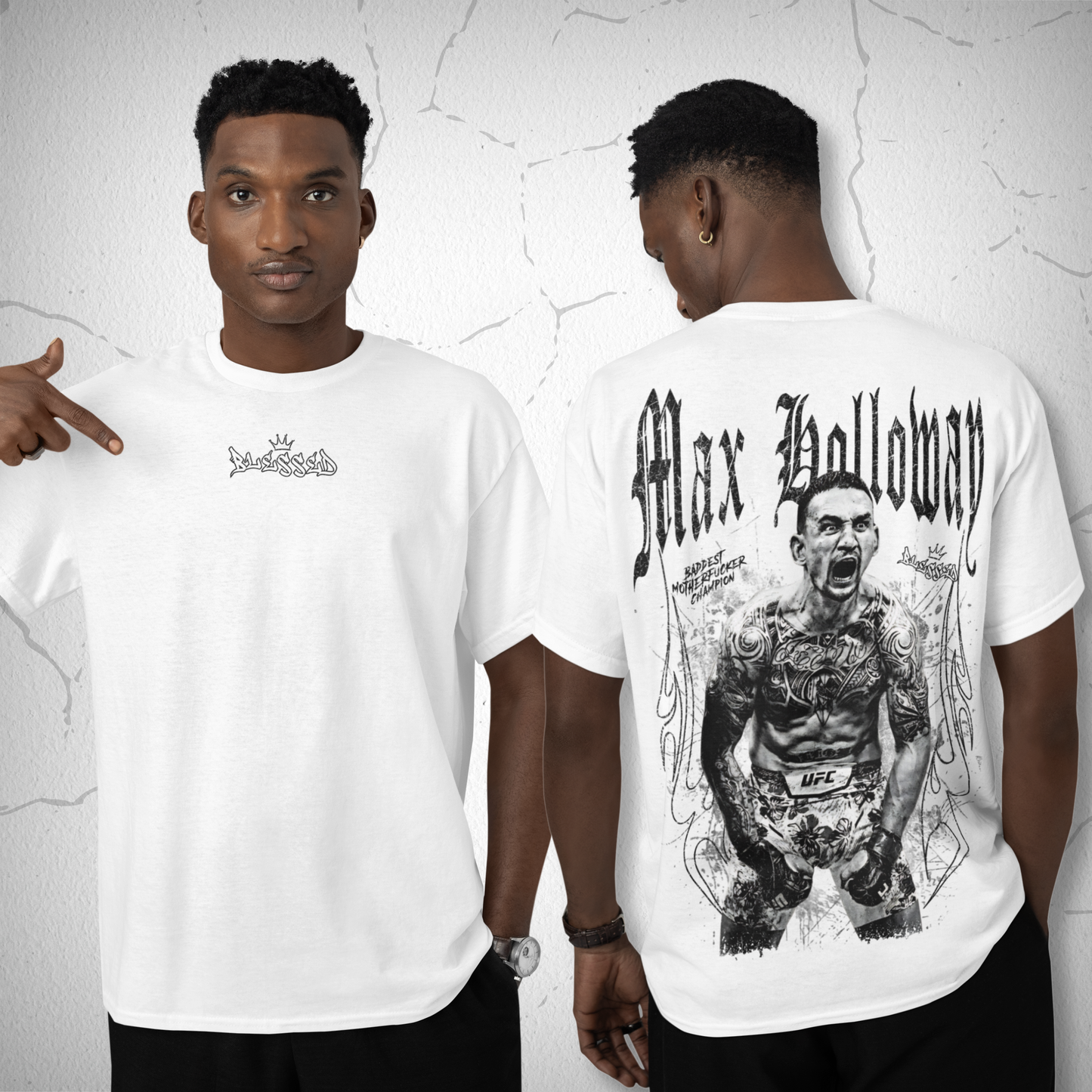 Max Holloway Blessed BMF Campeon | DARKCONTRAST Edition