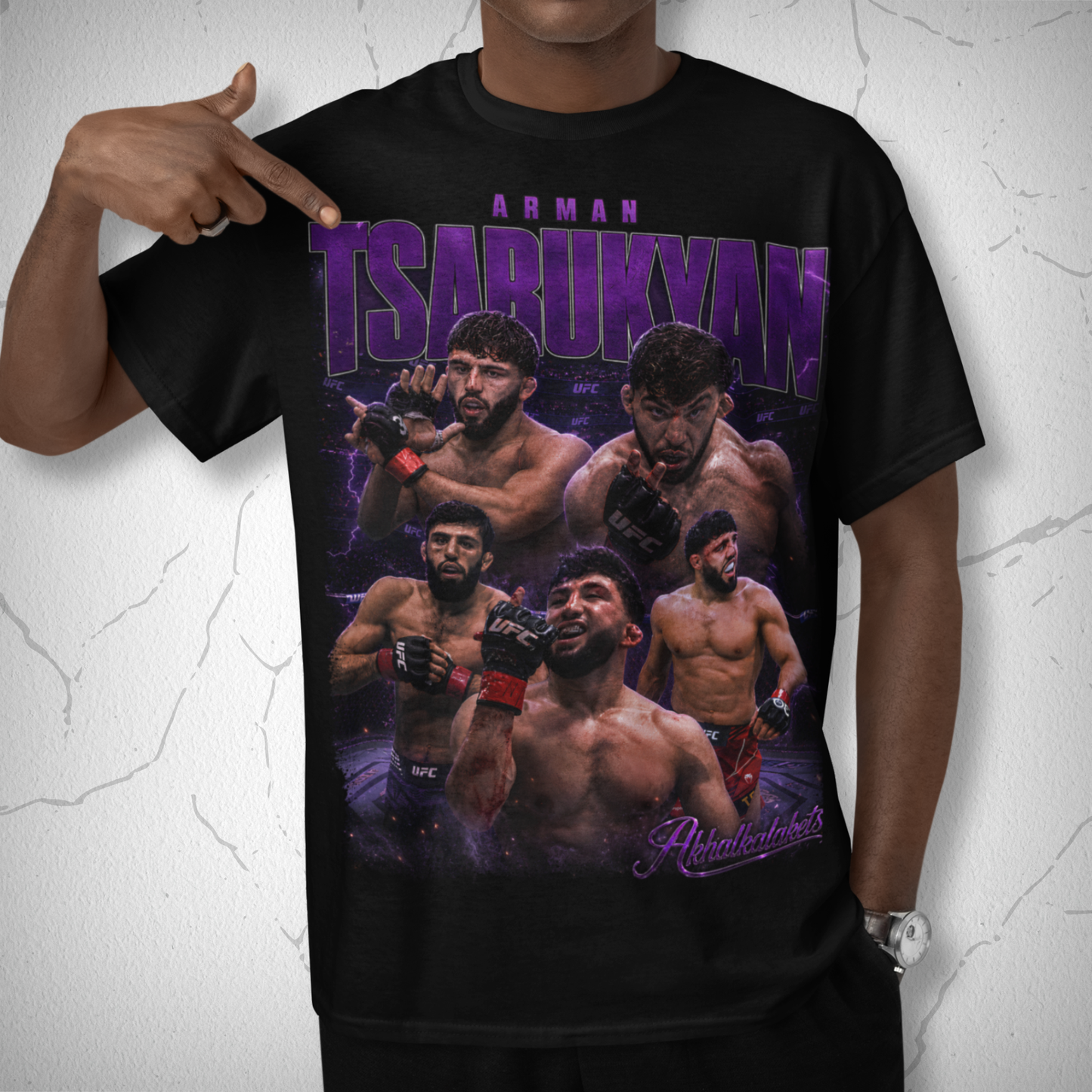 Arman Tsarukyan MORADO Bootleg Pirata UFC
