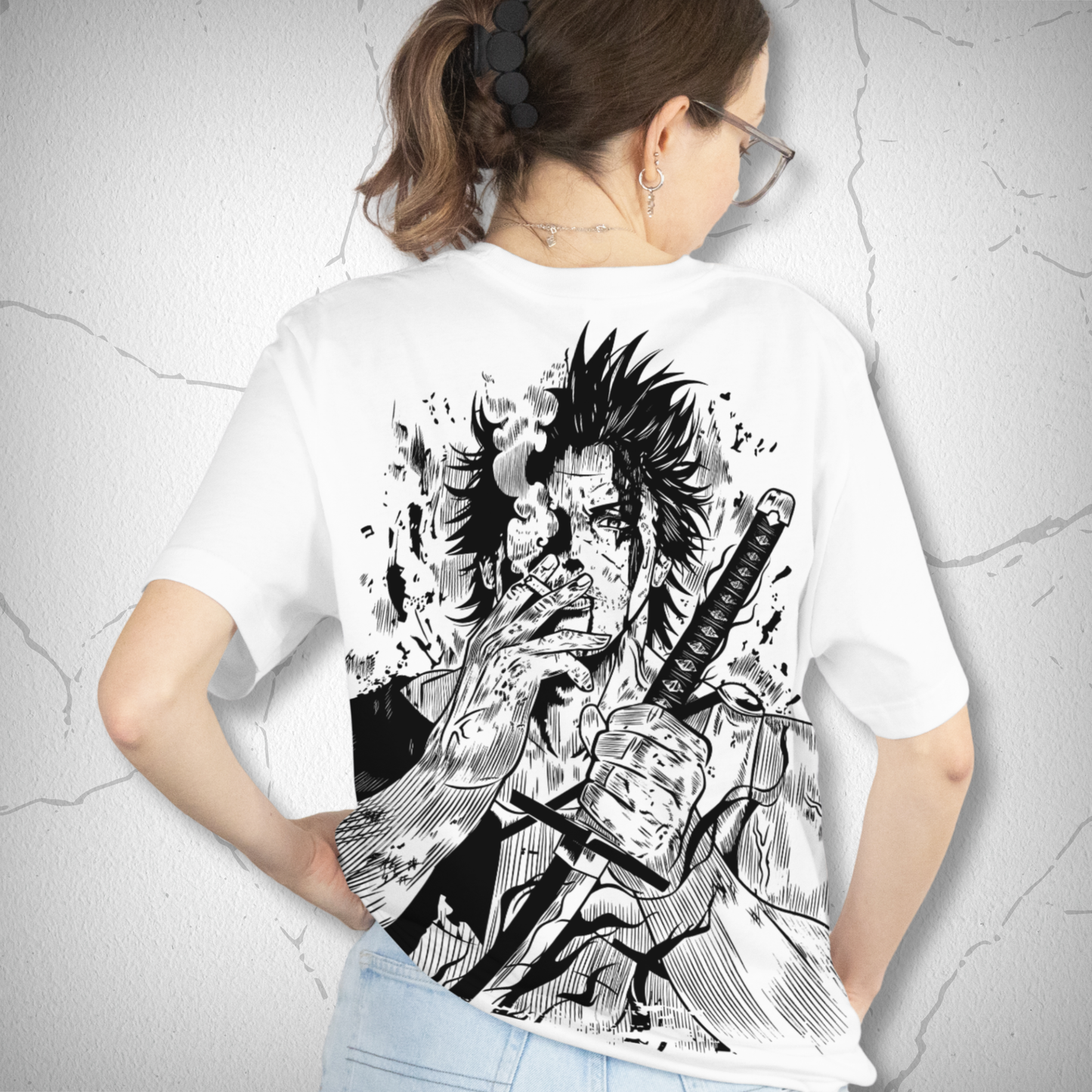 Yami Sukehiro Toros Negros Black Clover Yami fumando