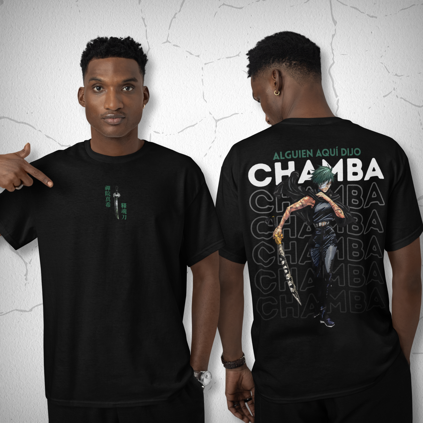 Maki Zen'in Jujutsu Kaisen Alguien dijo Chamba?