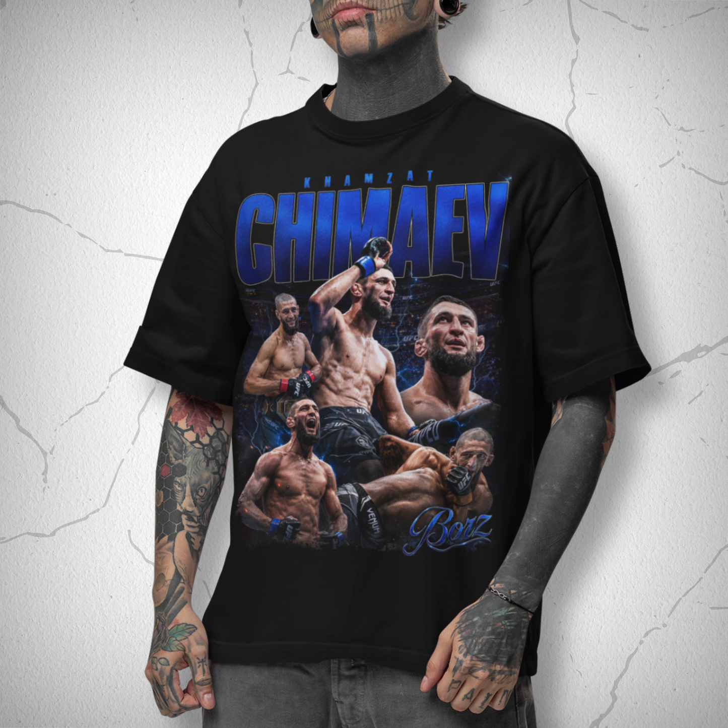 Khamzat Chimaev Blue Booleg Pirata UFC