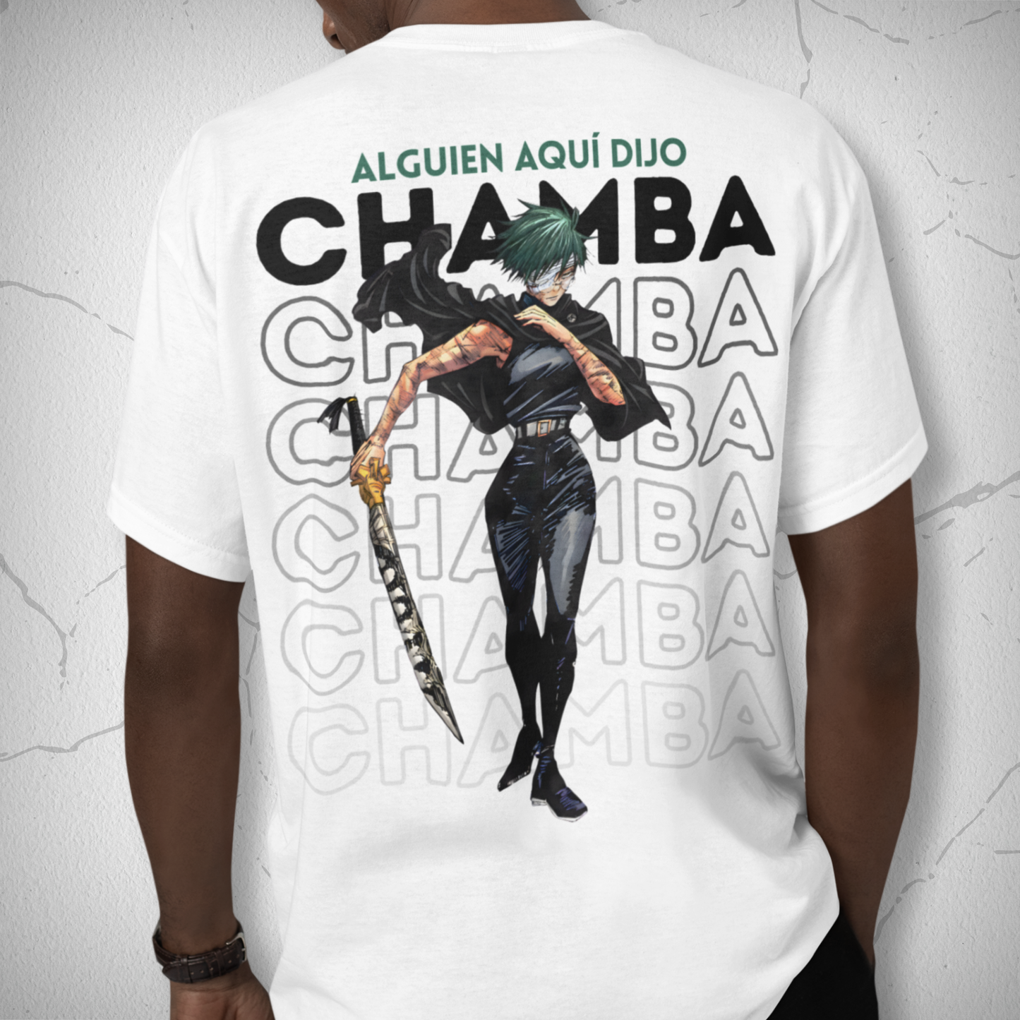 Maki Zen'in Jujutsu Kaisen Alguien dijo Chamba?